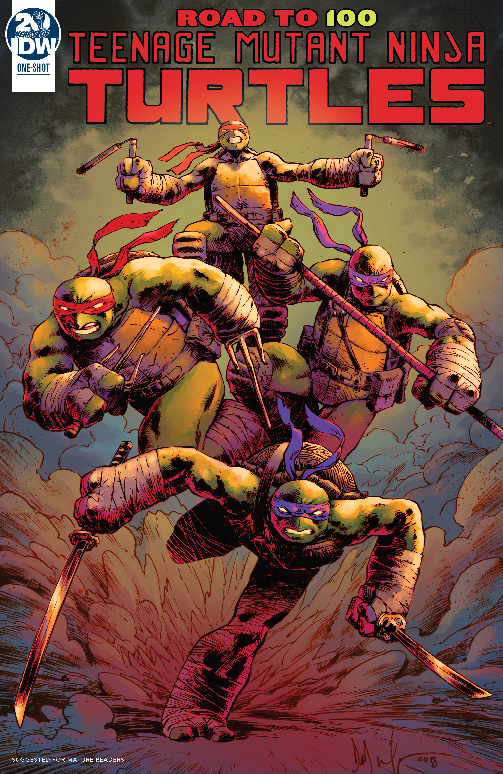 Teenage Mutant Ninja Turtles: Road To 100 (2019): Chapter 1 - Page 1