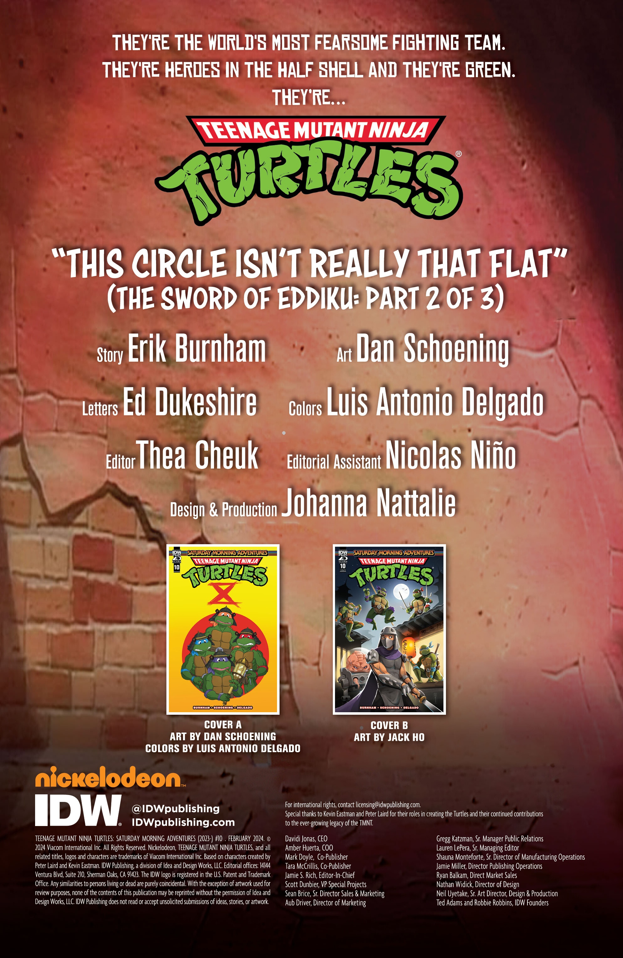 Teenage Mutant Ninja Turtles: Saturday Morning Adventures Continued (2023-): Chapter 10 - Page 2