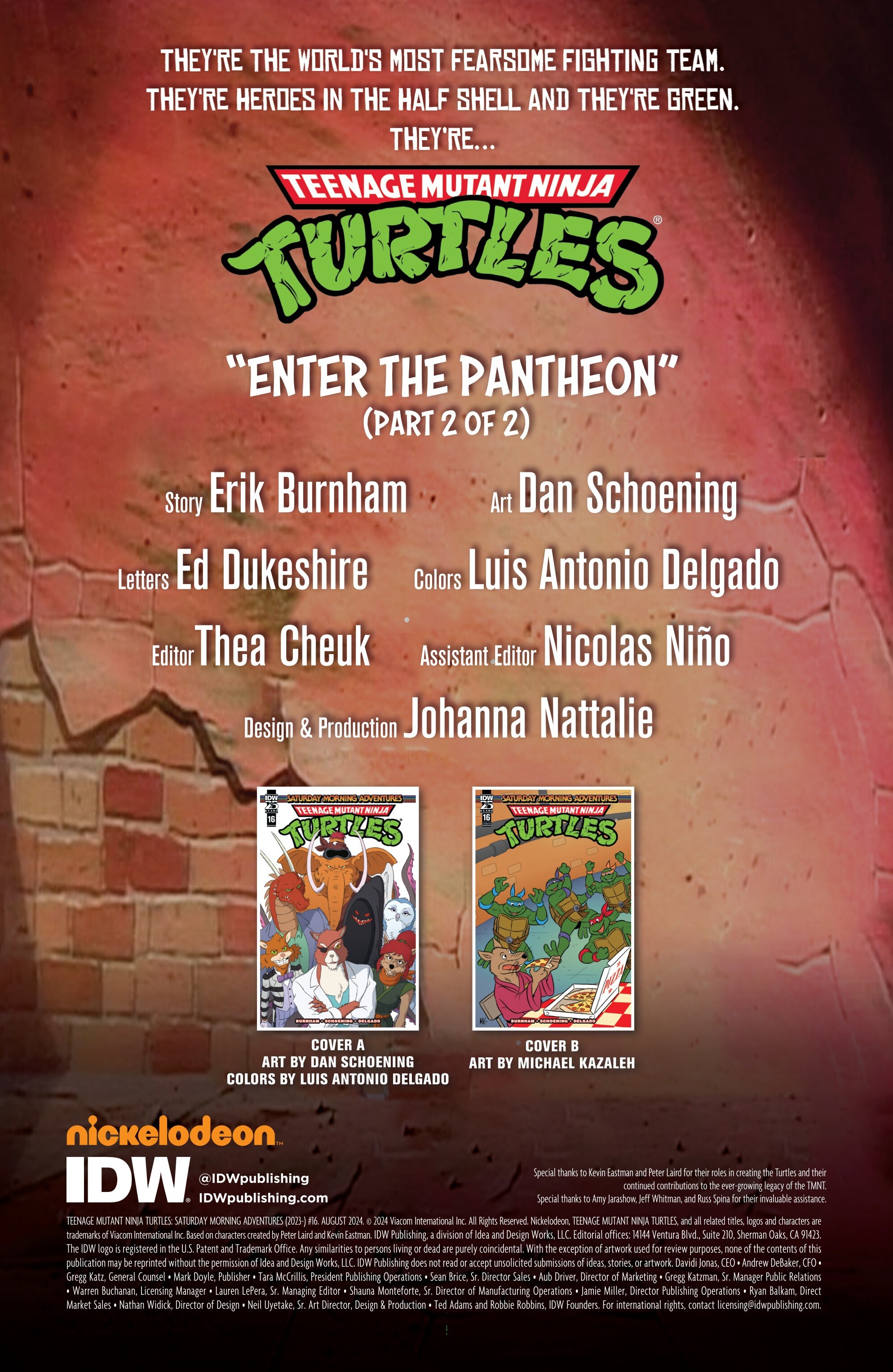 Teenage Mutant Ninja Turtles: Saturday Morning Adventures Continued (2023-): Chapter 16 - Page 2