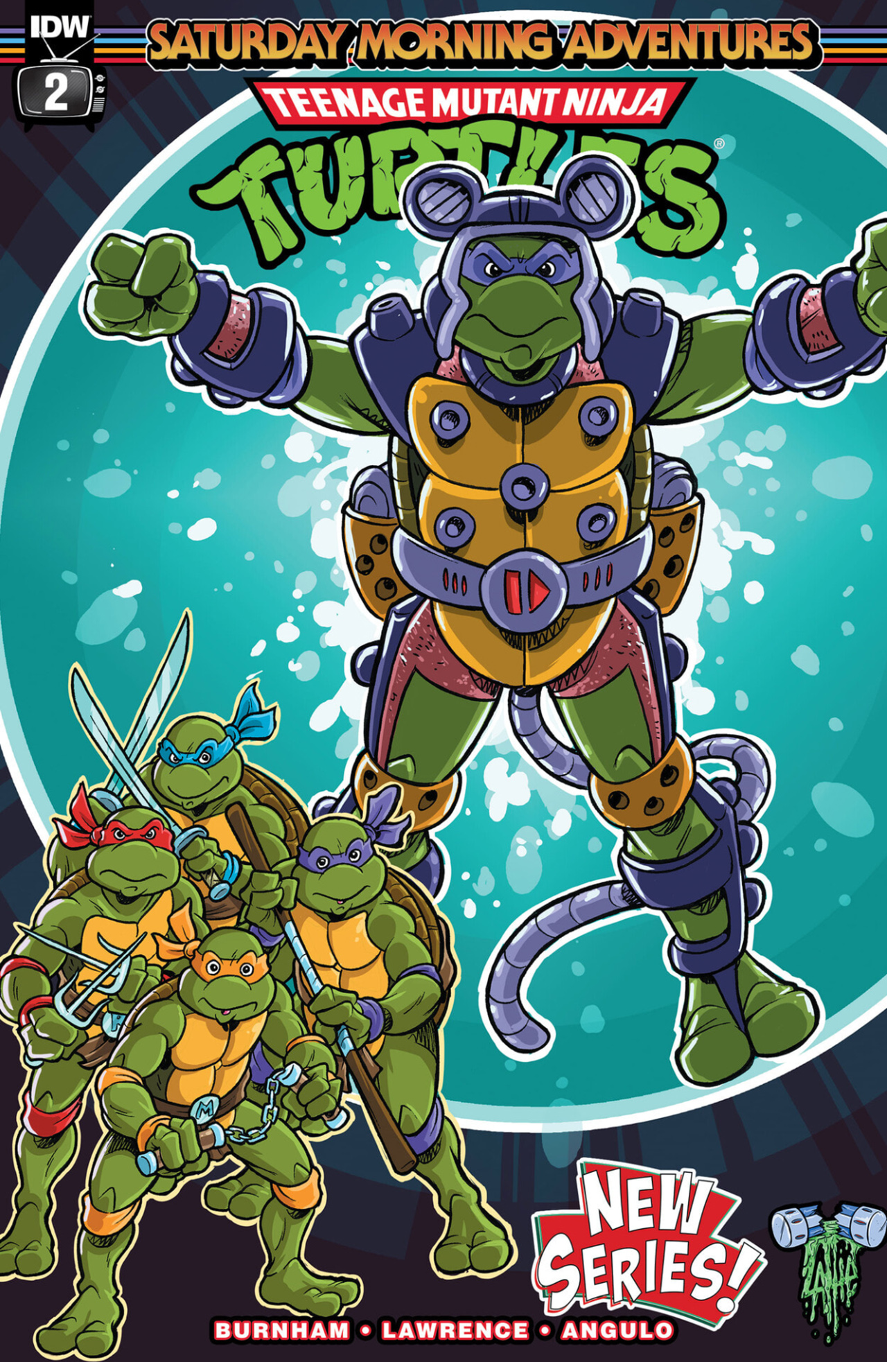 Teenage Mutant Ninja Turtles: Saturday Morning Adventures Continued (2023-): Chapter 2 - Page 1