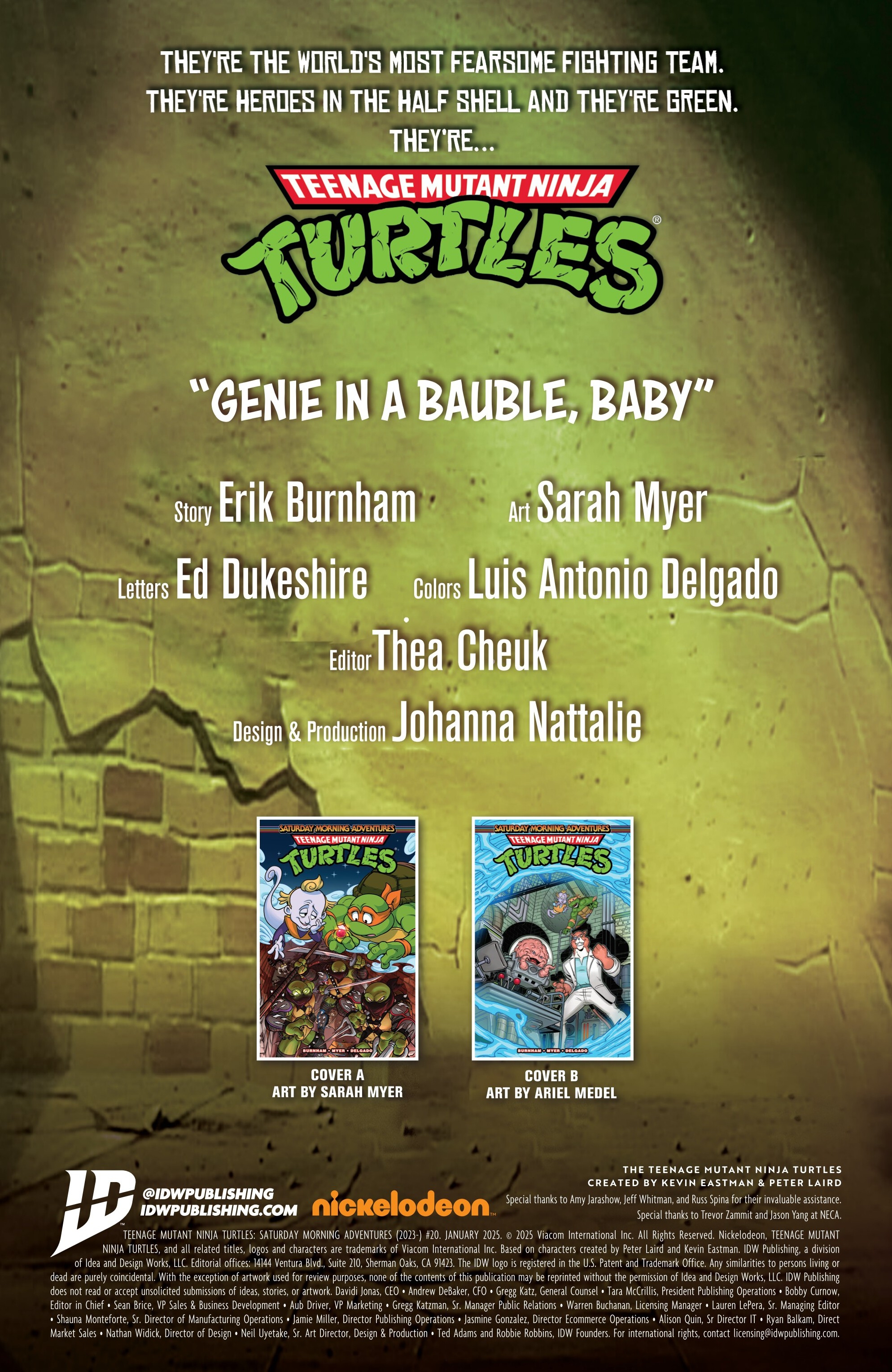 Teenage Mutant Ninja Turtles: Saturday Morning Adventures Continued (2023-): Chapter 20 - Page 2