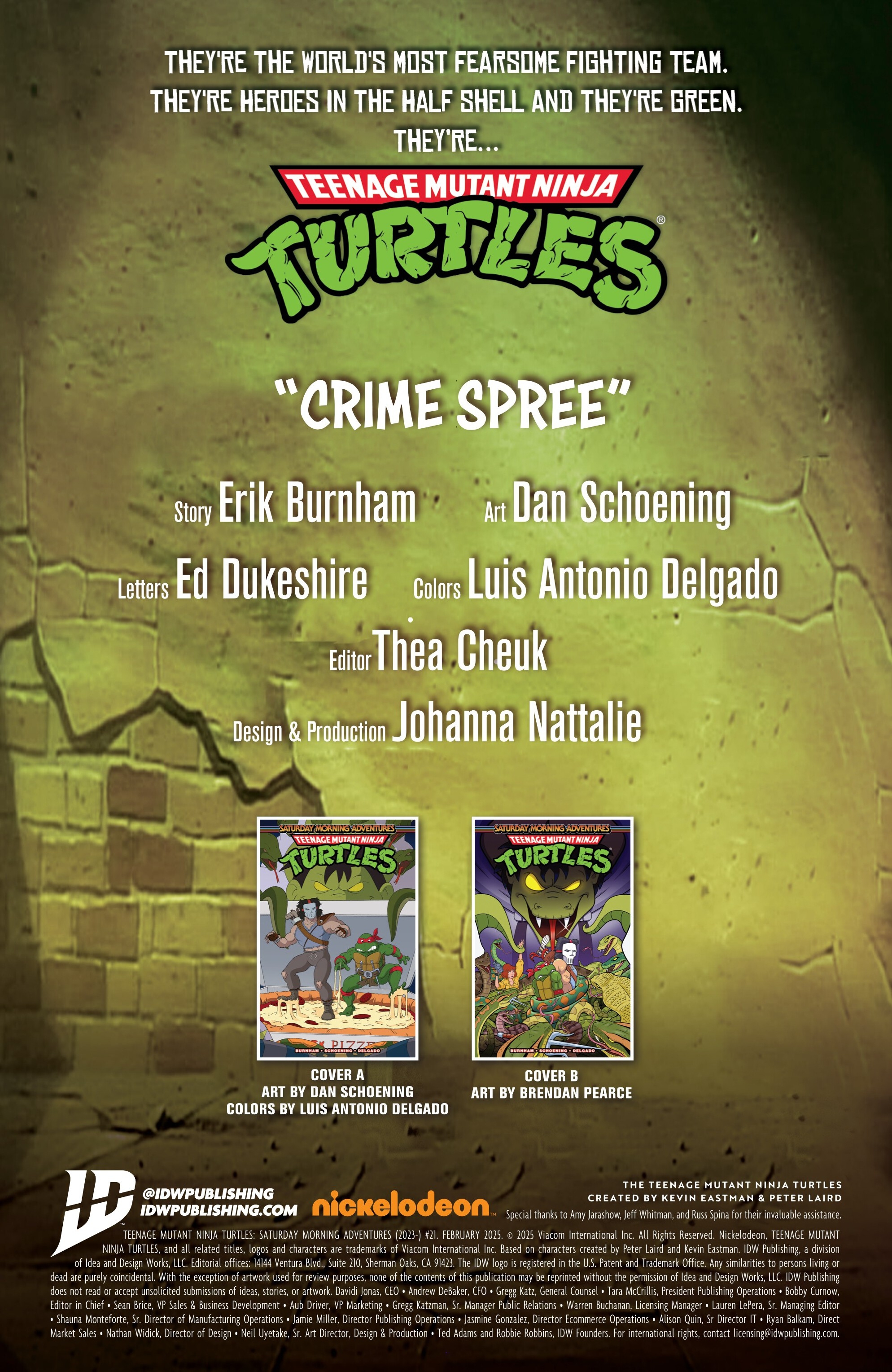 Teenage Mutant Ninja Turtles: Saturday Morning Adventures Continued (2023-): Chapter 21 - Page 2
