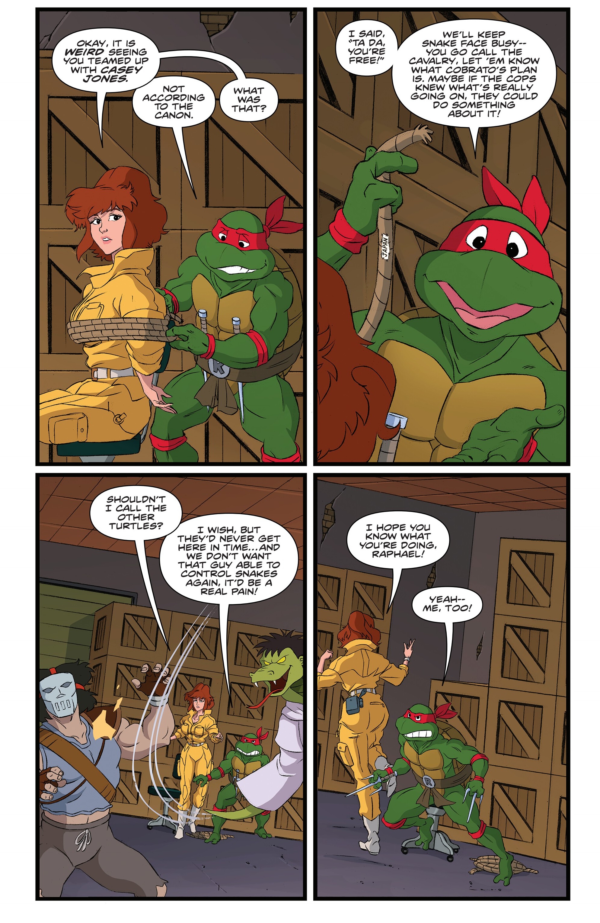 Teenage Mutant Ninja Turtles: Saturday Morning Adventures Continued (2023-): Chapter 21 - Page 18