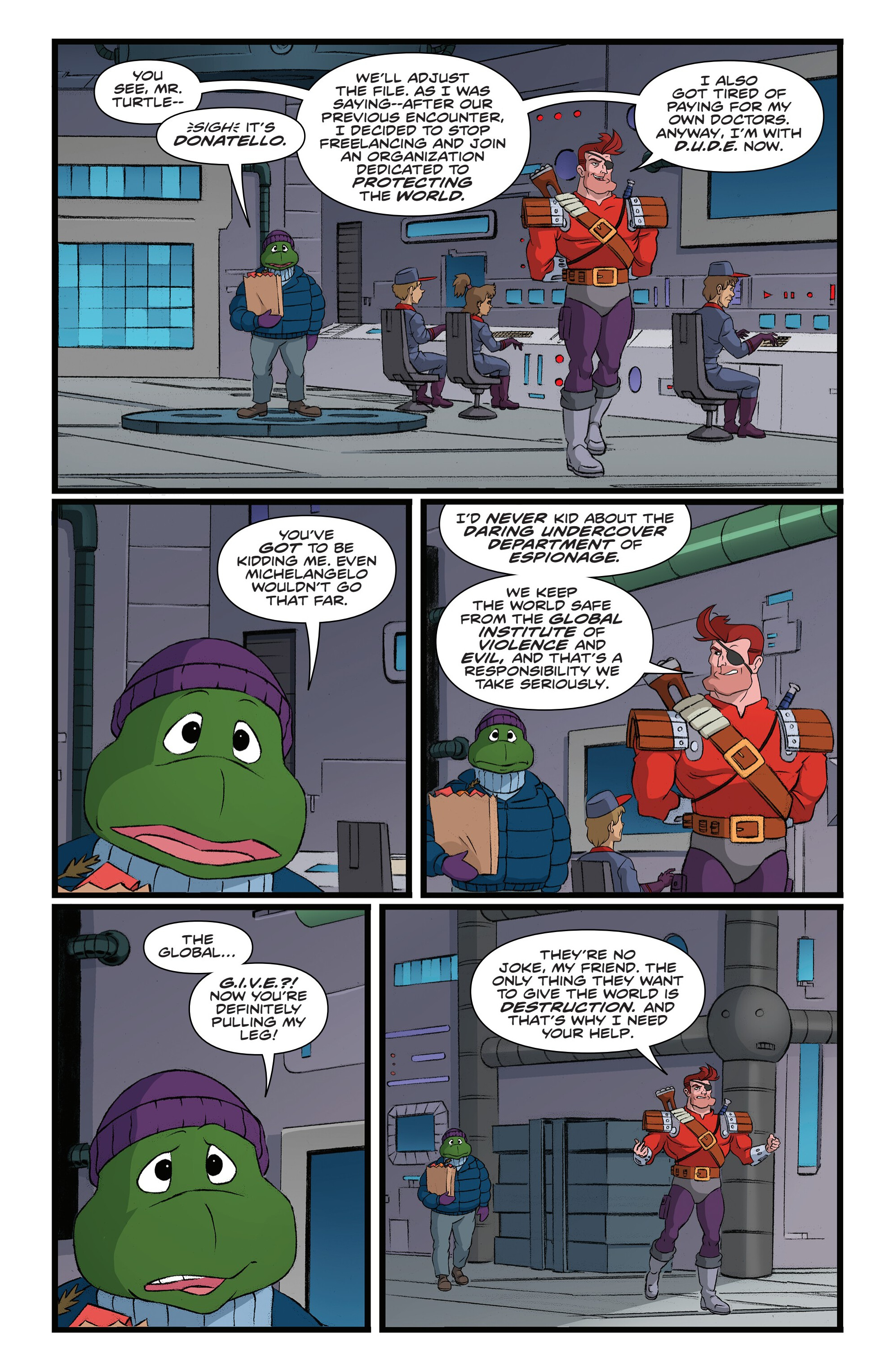 Teenage Mutant Ninja Turtles: Saturday Morning Adventures Continued (2023-): Chapter 23 - Page 9