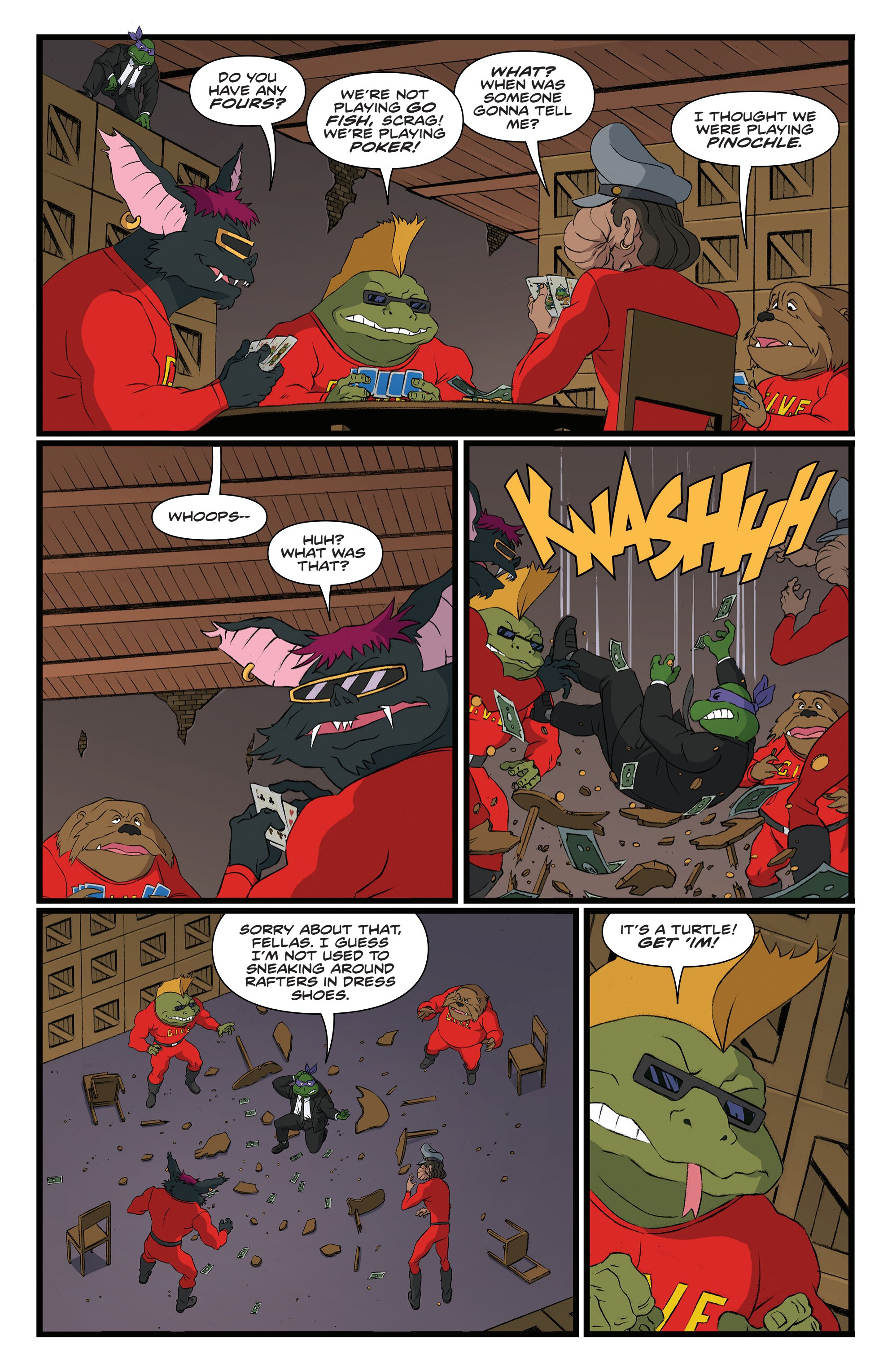 Teenage Mutant Ninja Turtles: Saturday Morning Adventures Continued (2023-): Chapter 23 - Page 13
