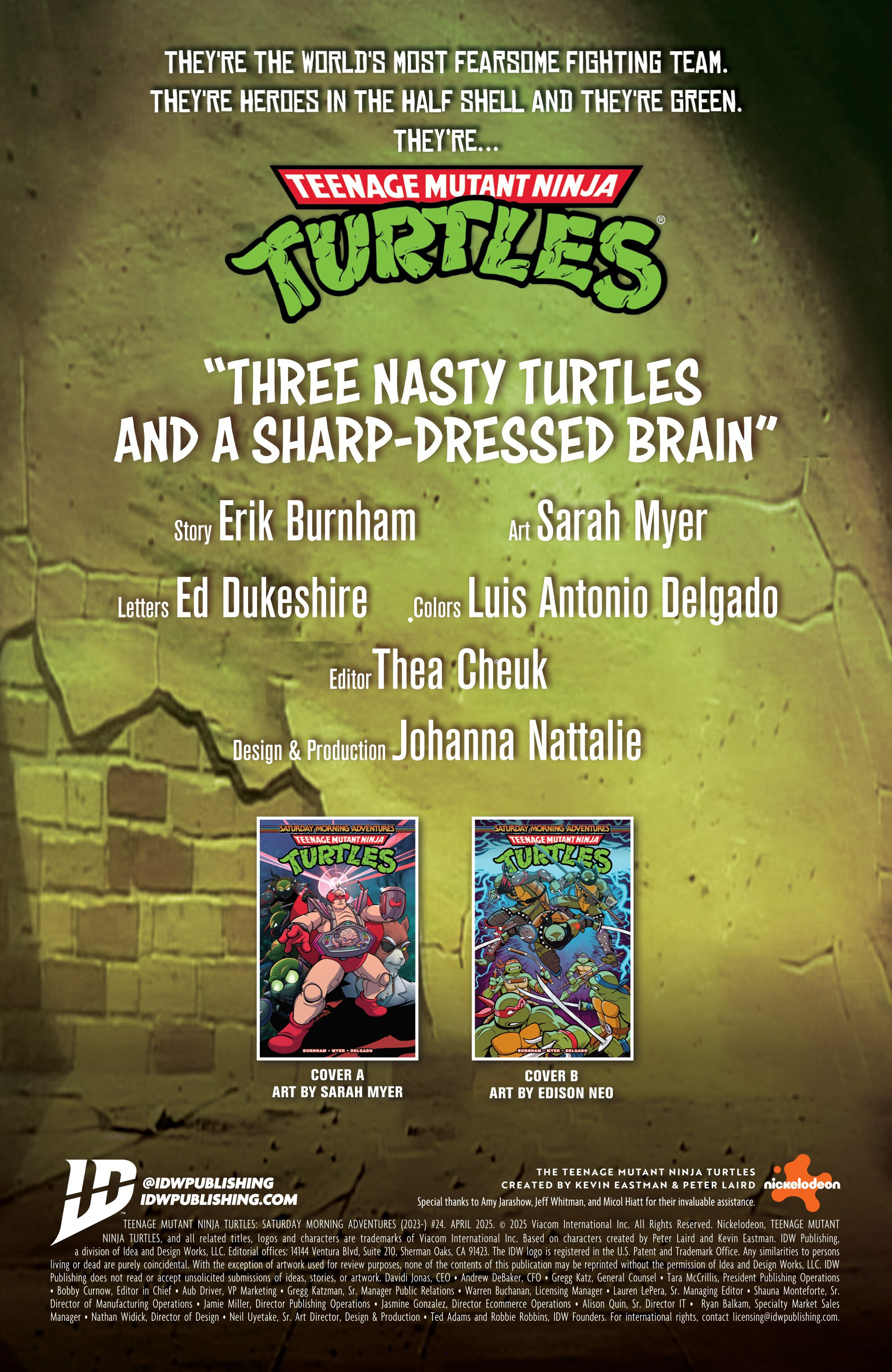 Teenage Mutant Ninja Turtles: Saturday Morning Adventures Continued (2023-): Chapter 24 - Page 2