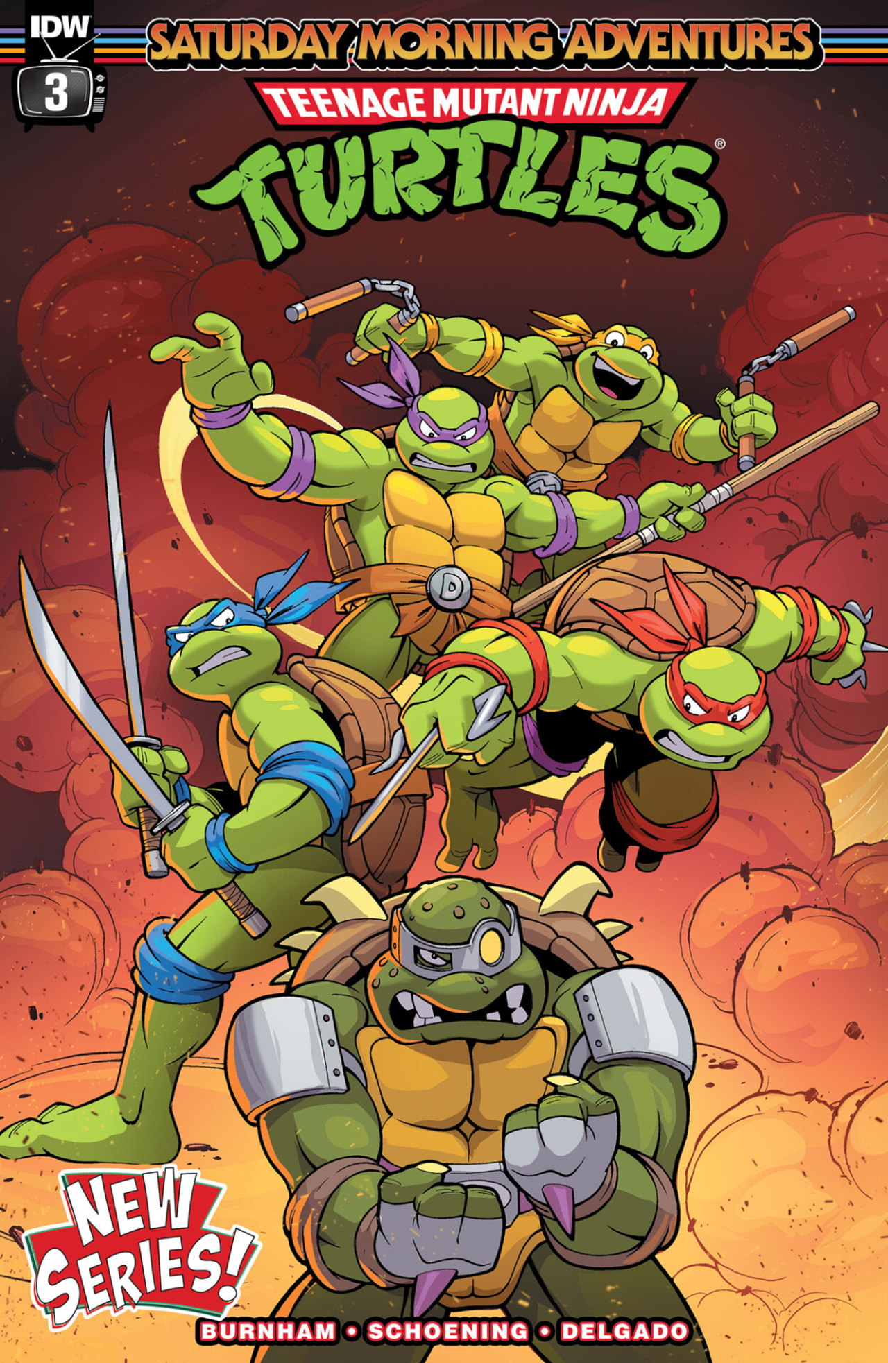 Teenage Mutant Ninja Turtles: Saturday Morning Adventures Continued (2023-): Chapter 3 - Page 1