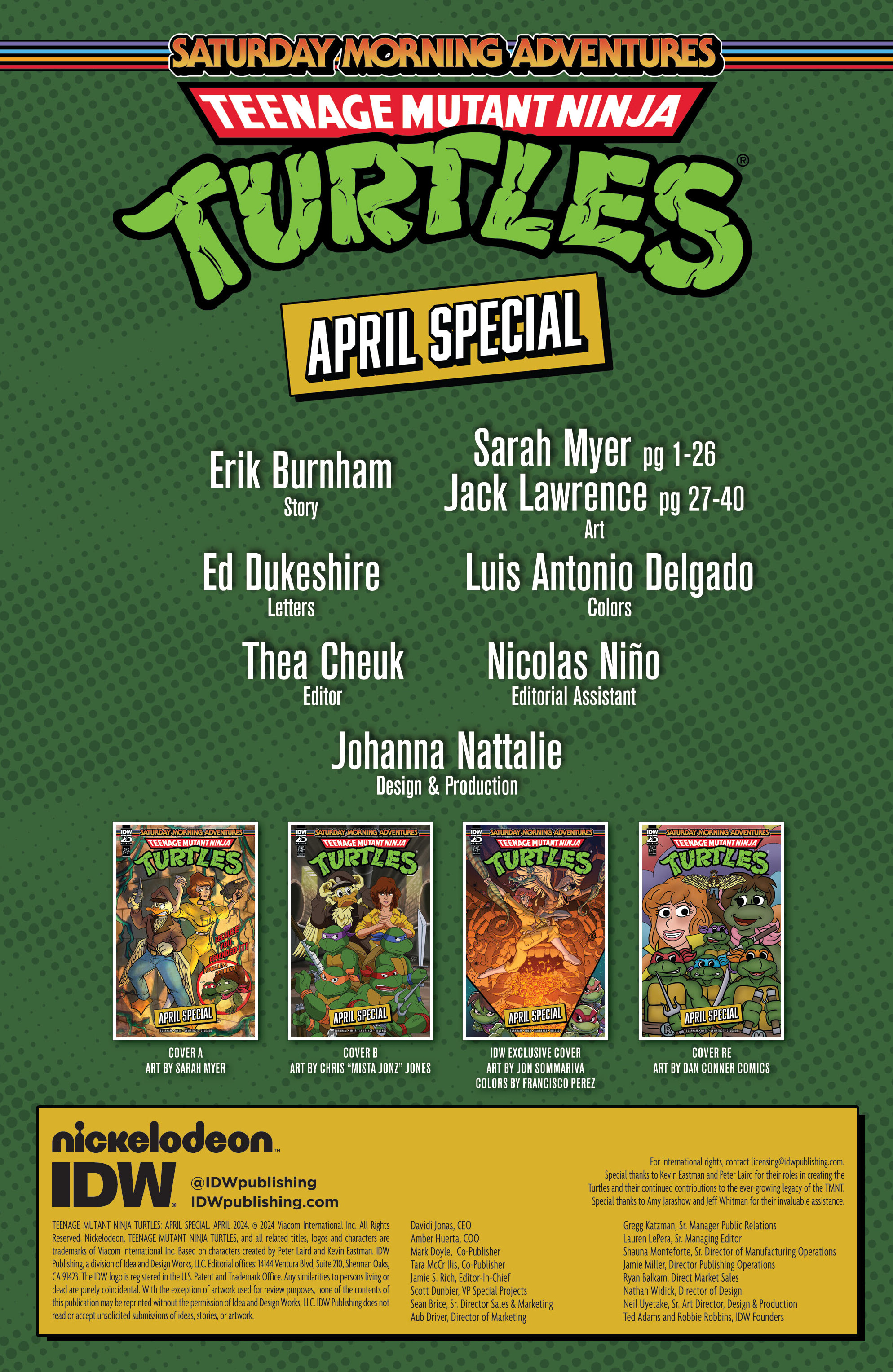 Teenage Mutant Ninja Turtles: Saturday Morning Adventures Continued (2023-): Chapter april - Page 2