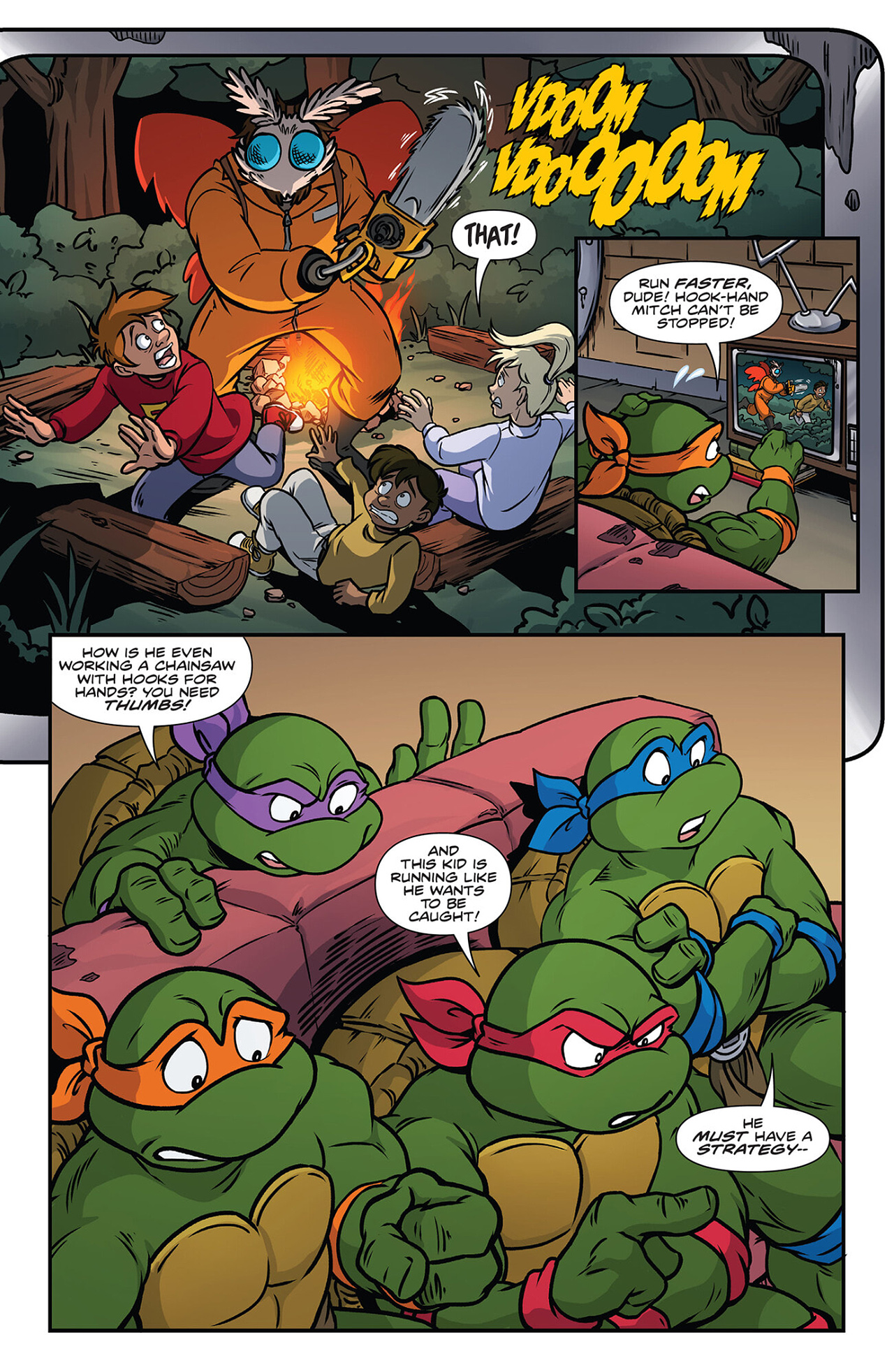 Teenage Mutant Ninja Turtles: Saturday Morning Adventures Continued (2023-): Chapter halloween - Page 4