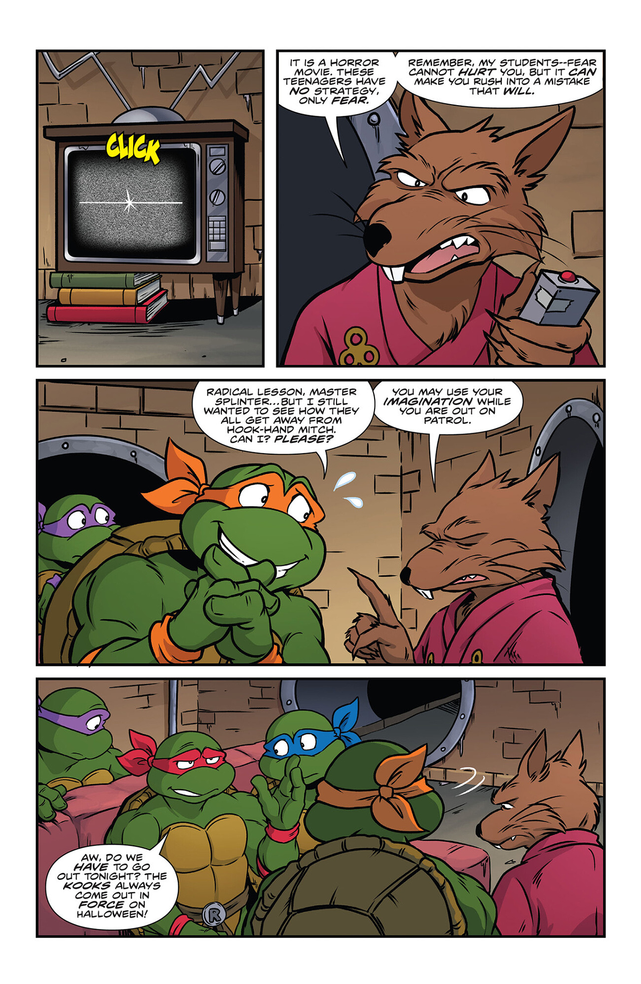 Teenage Mutant Ninja Turtles: Saturday Morning Adventures Continued (2023-): Chapter halloween - Page 5