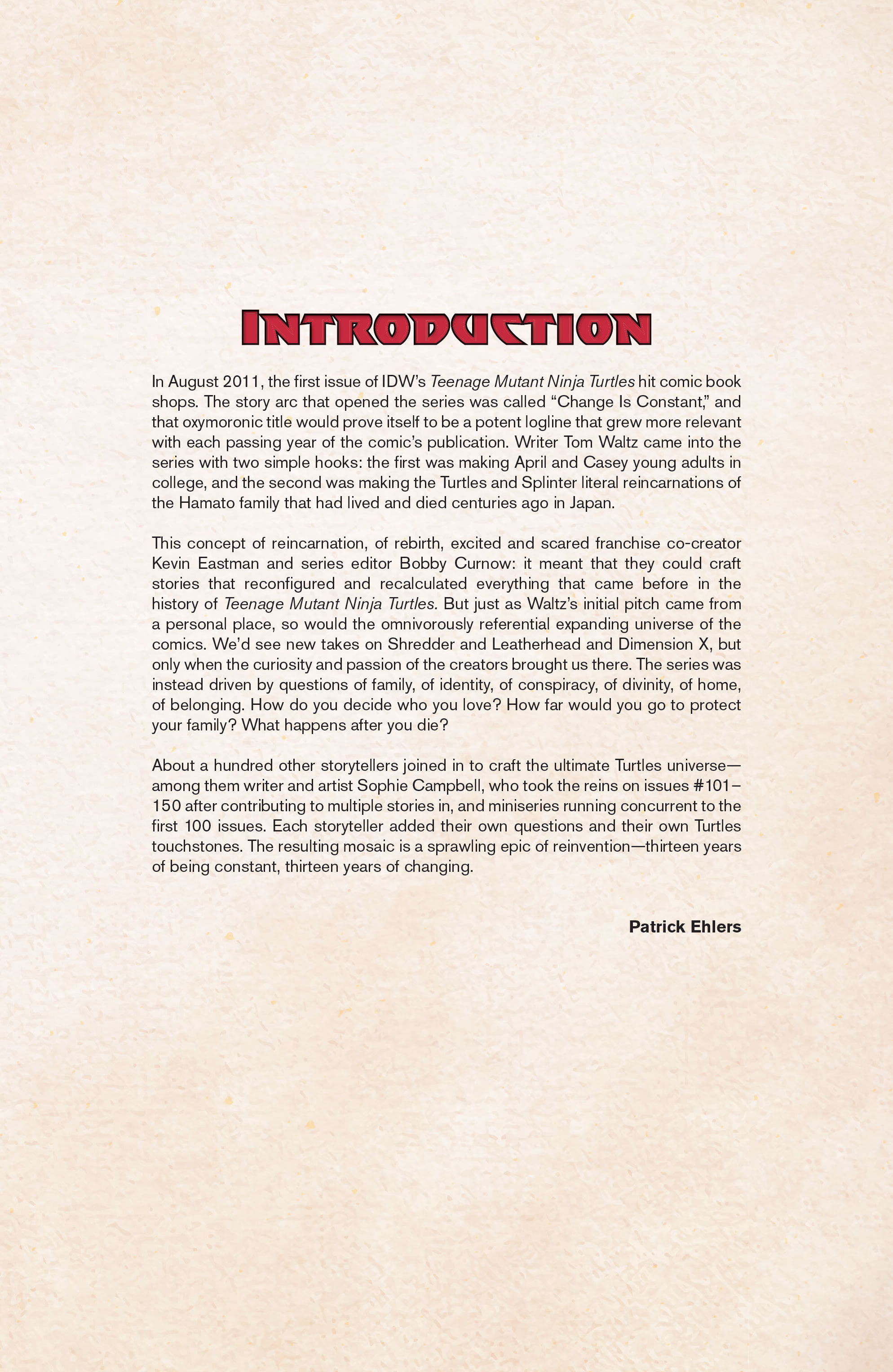 Teenage Mutant Ninja Turtles: Sourcebook (2024-): Chapter 1 - Page 3