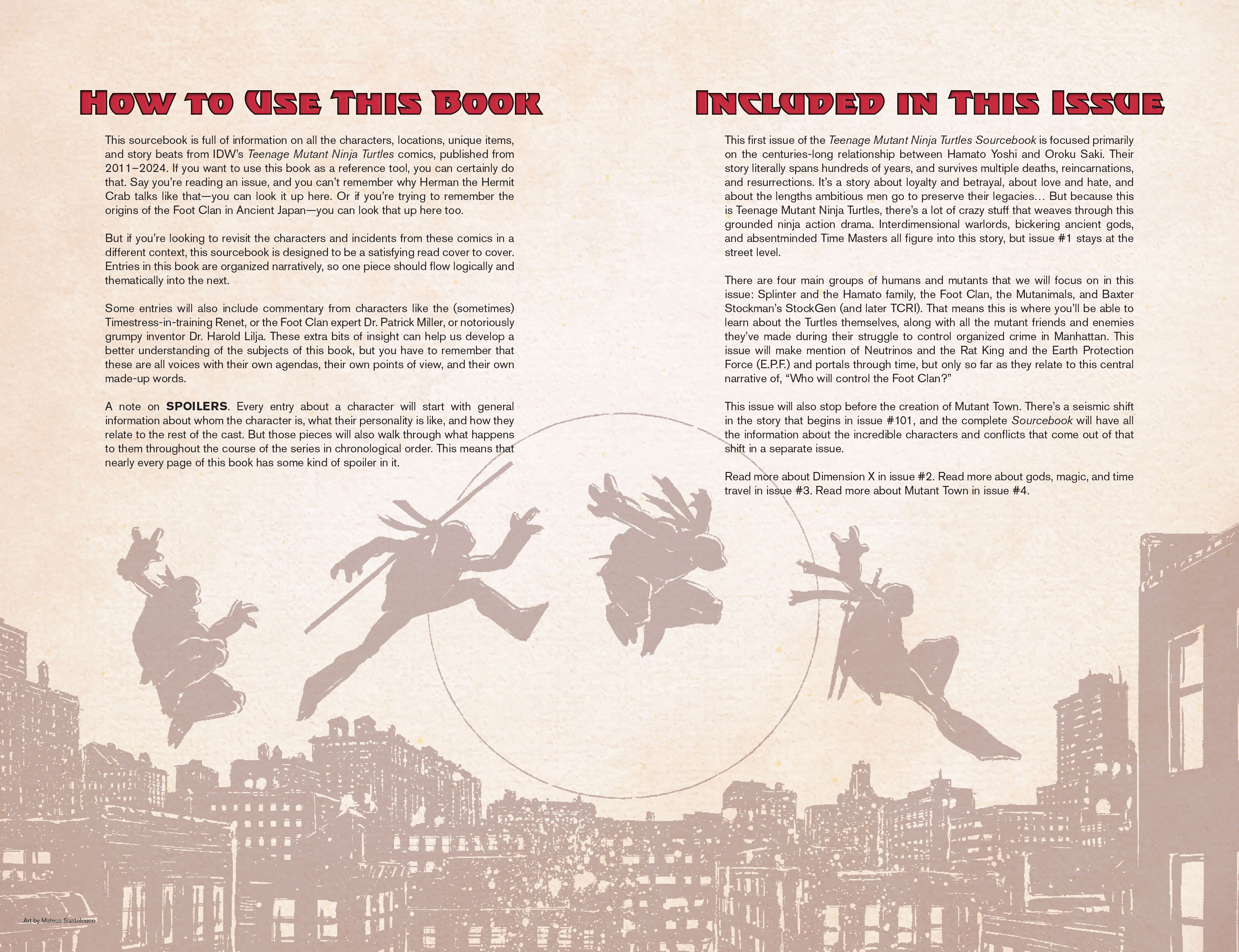 Teenage Mutant Ninja Turtles: Sourcebook (2024-): Chapter 1 - Page 4