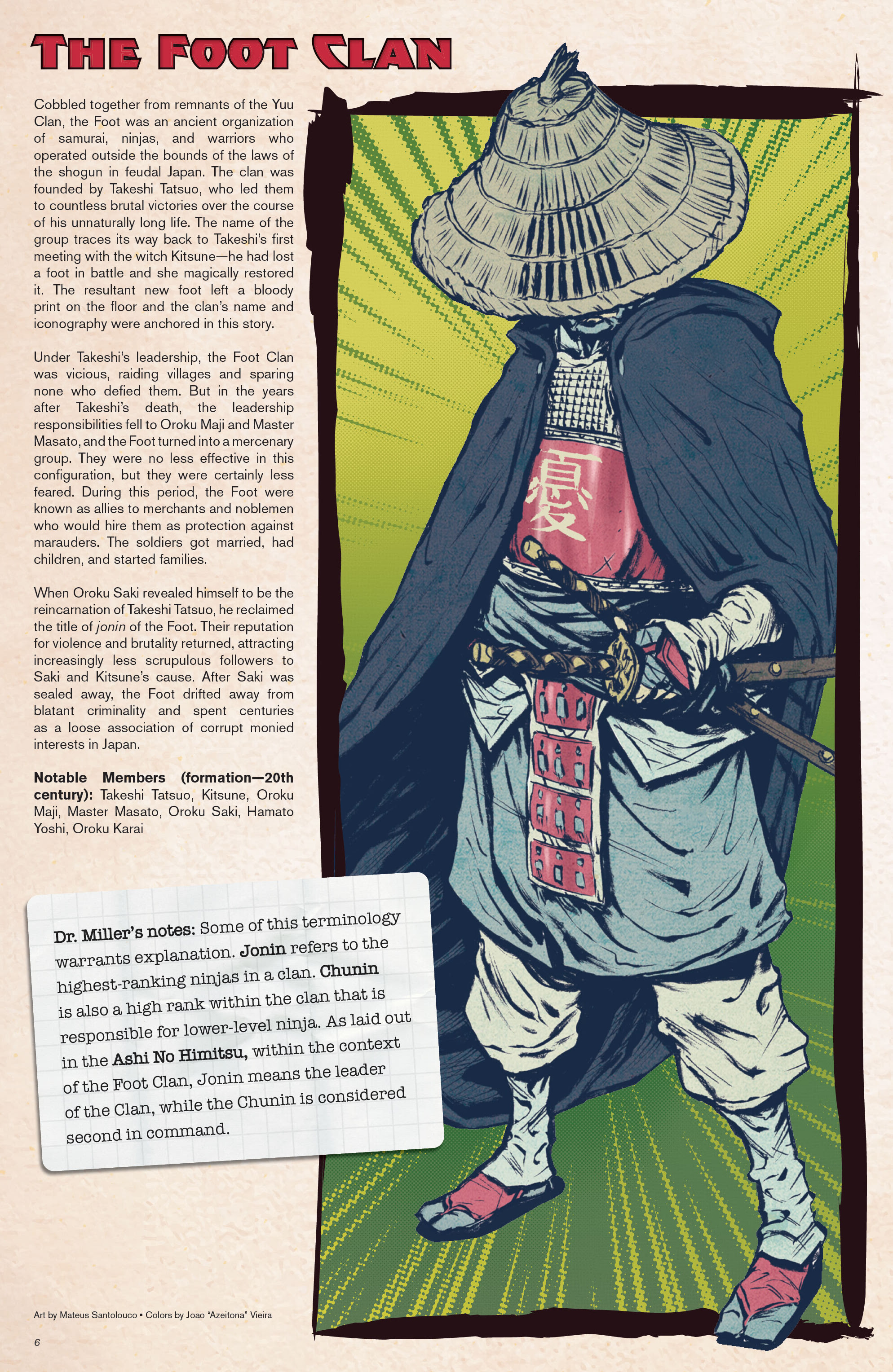 Teenage Mutant Ninja Turtles: Sourcebook (2024-): Chapter 1 - Page 6