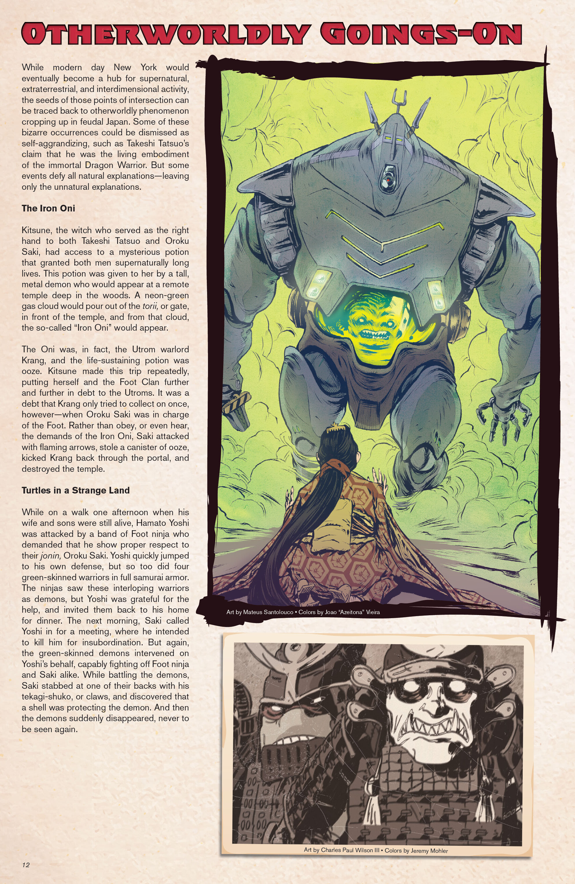 Teenage Mutant Ninja Turtles: Sourcebook (2024-): Chapter 1 - Page 11