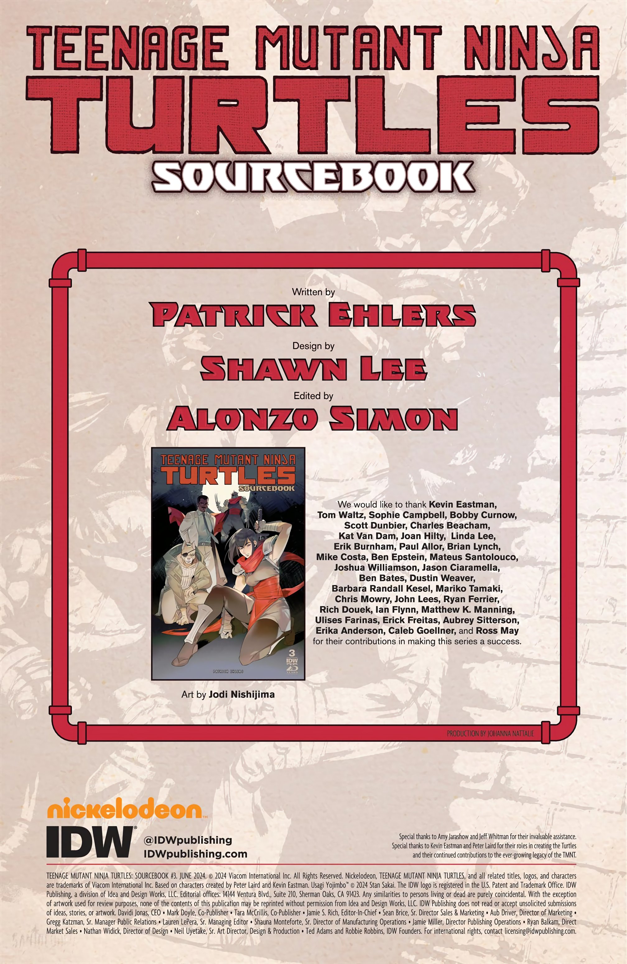 Teenage Mutant Ninja Turtles: Sourcebook (2024-): Chapter 3 - Page 2