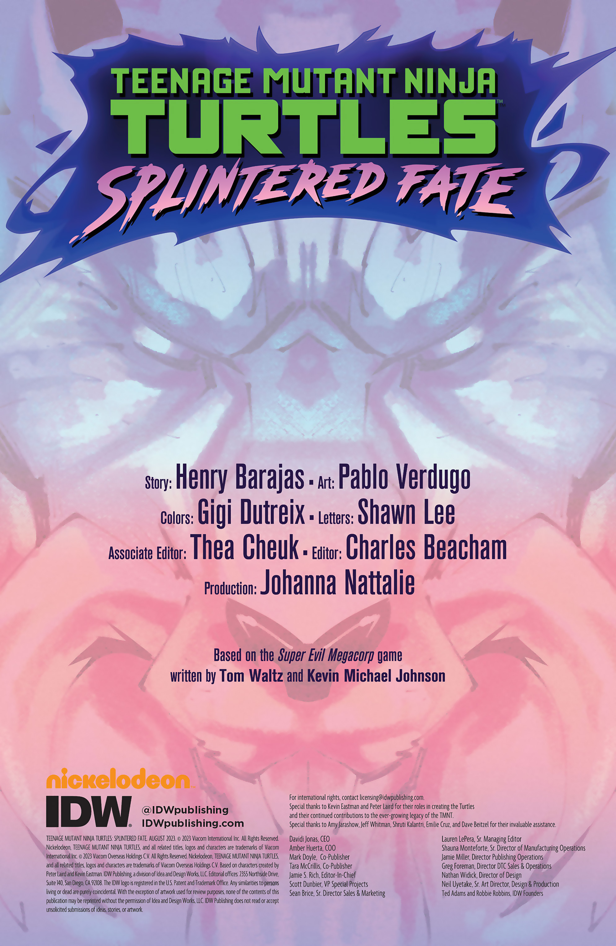 Teenage Mutant Ninja Turtles: Splintered Fate (2023): Chapter 1 - Page 2