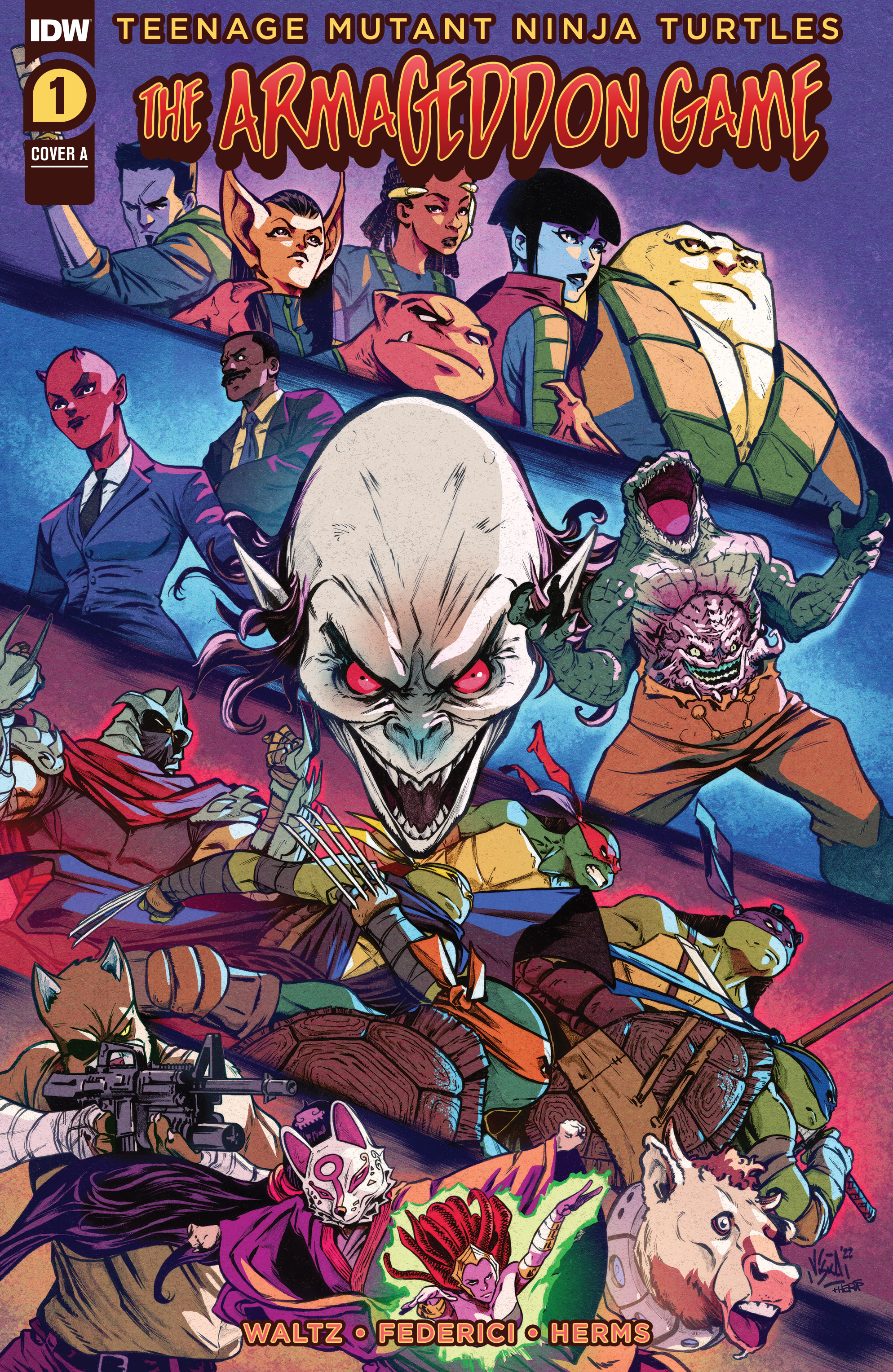 Teenage Mutant Ninja Turtles: The Armageddon Game (2022): Chapter 1 - Page 1