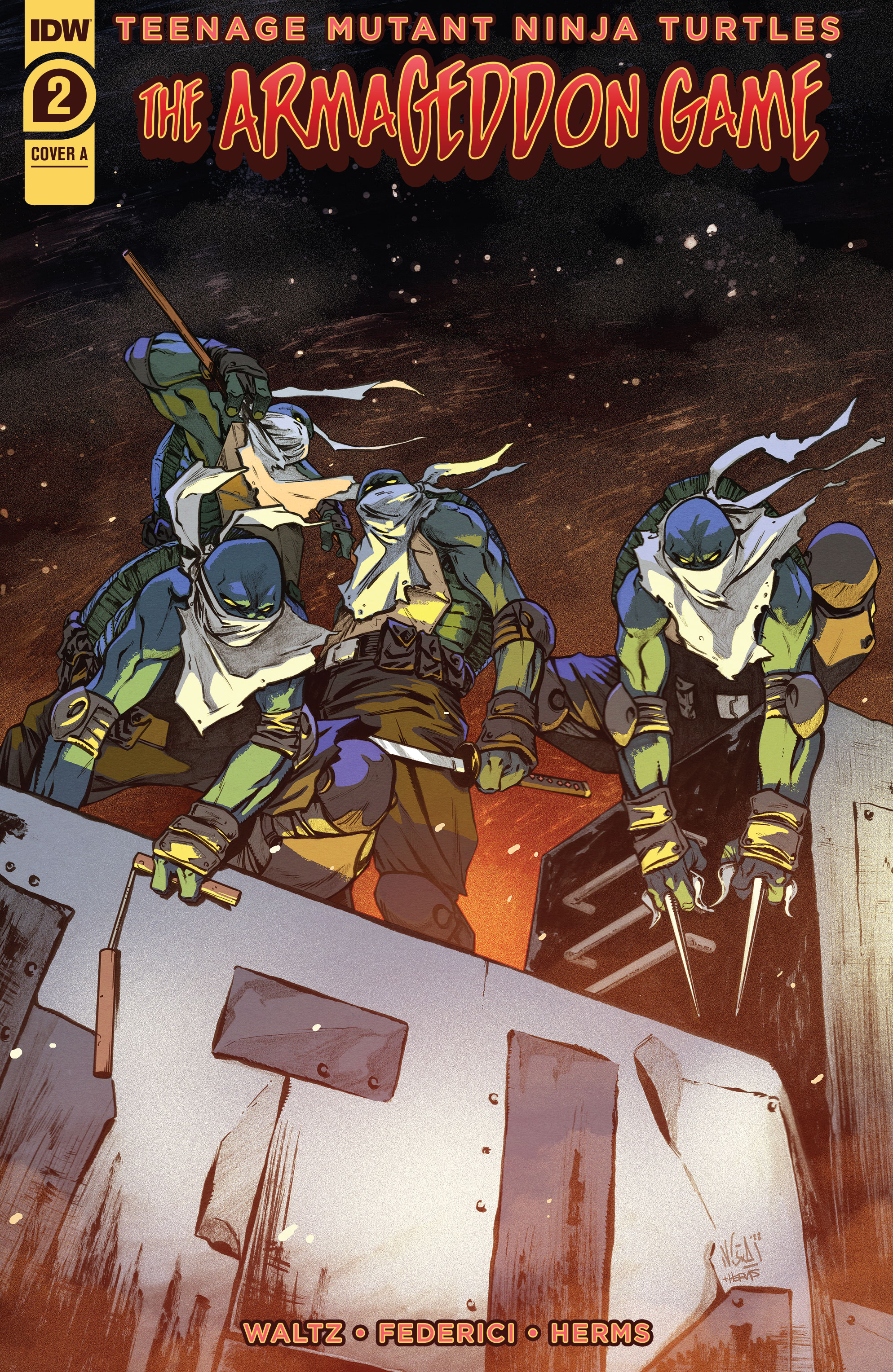 Teenage Mutant Ninja Turtles: The Armageddon Game (2022): Chapter 2 - Page 1