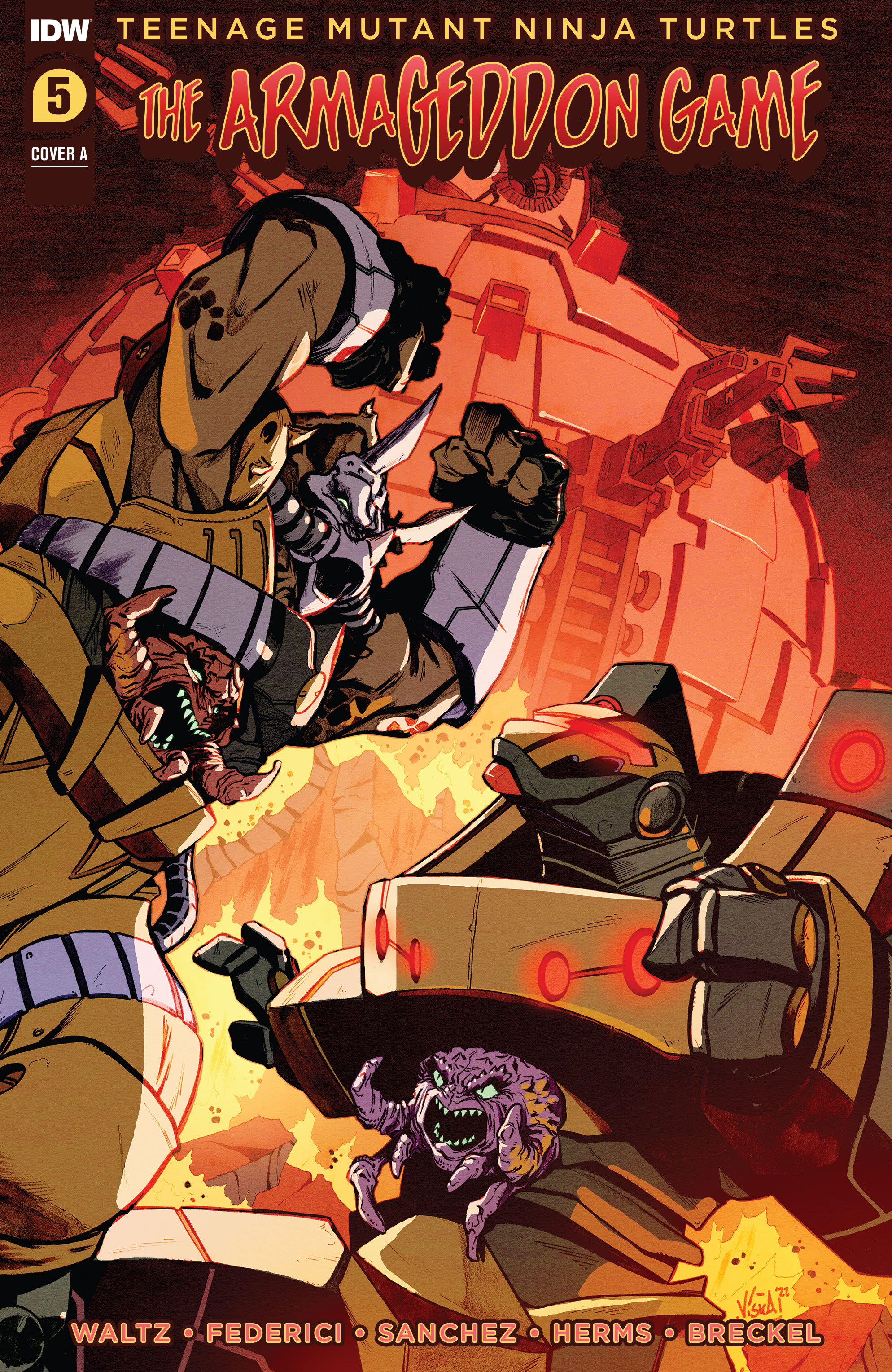Teenage Mutant Ninja Turtles: The Armageddon Game (2022): Chapter 5 - Page 1