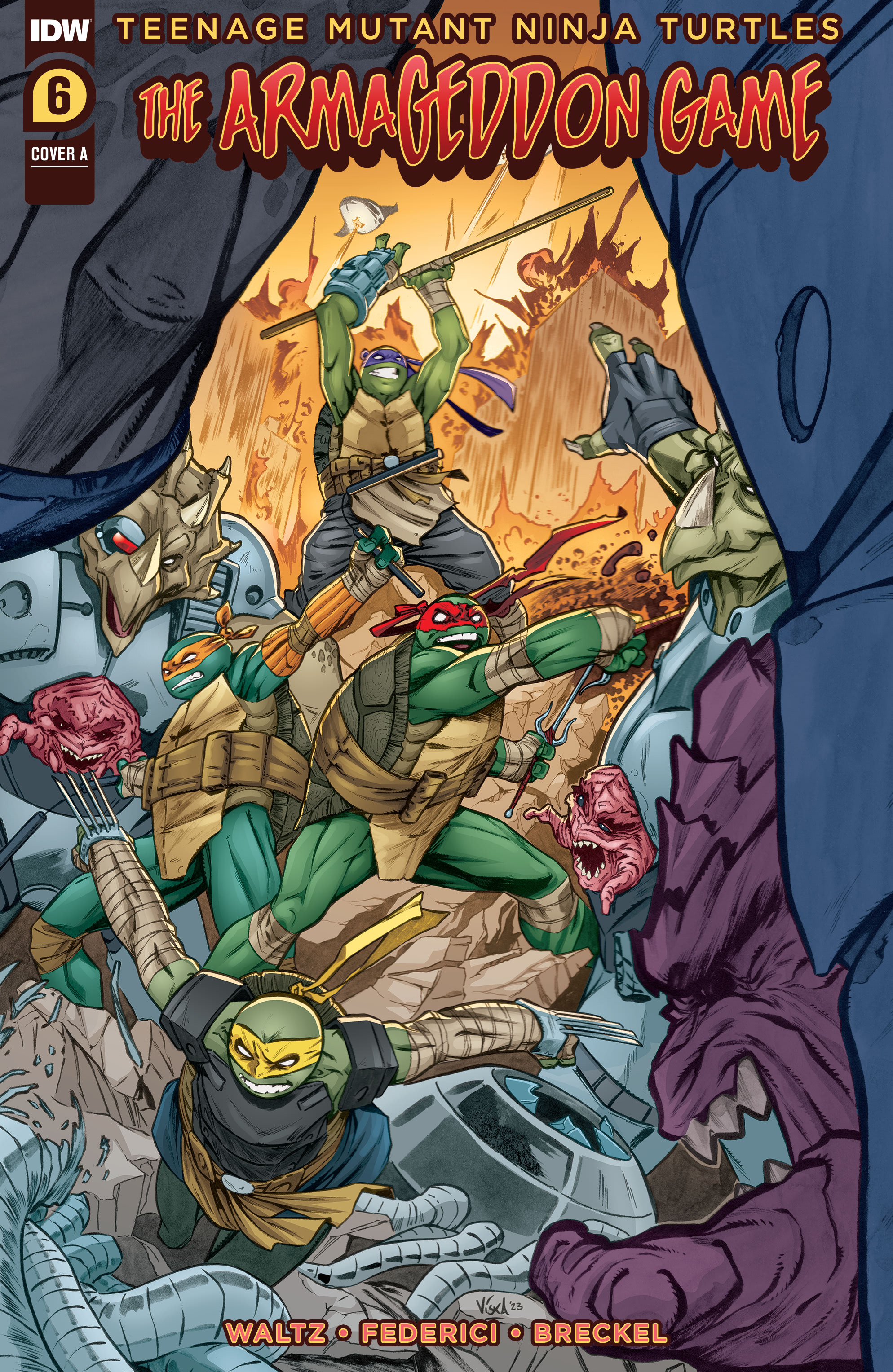 Teenage Mutant Ninja Turtles: The Armageddon Game (2022): Chapter 6 - Page 1