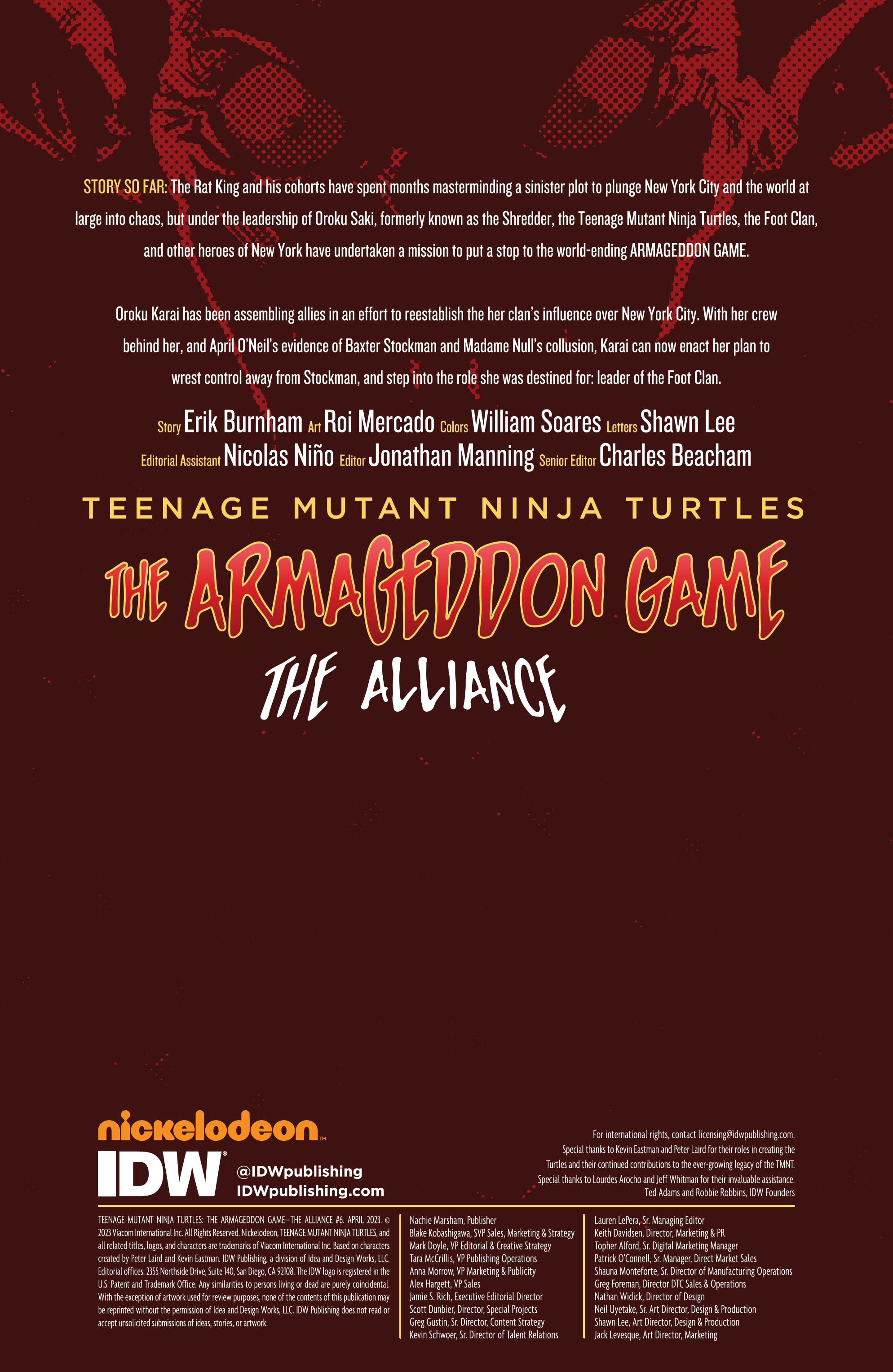 Teenage Mutant Ninja Turtles: The Armageddon Game - The Alliance (2022-): Chapter 6 - Page 2