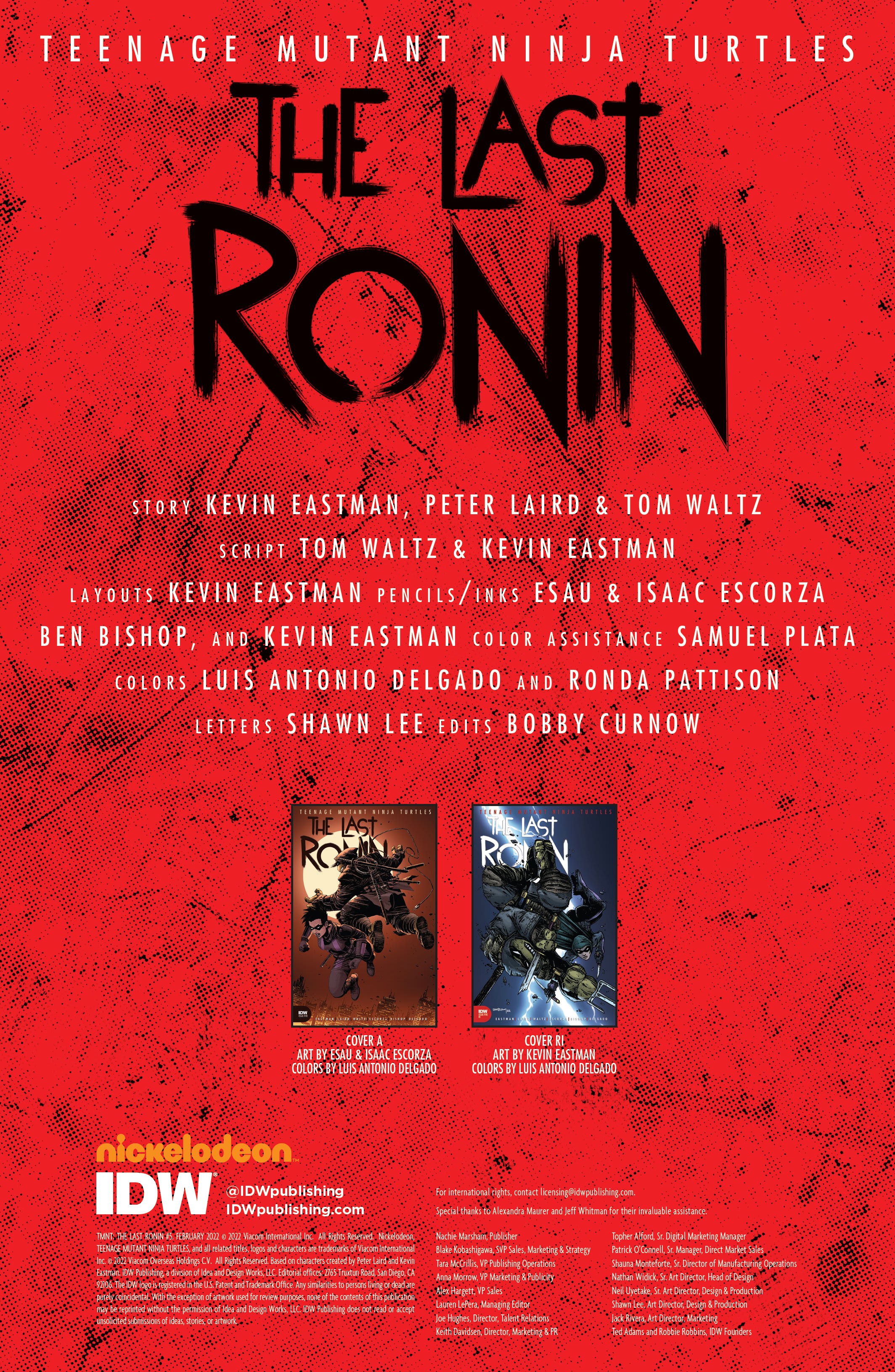 Teenage Mutant Ninja Turtles: The Last Ronin (2020-): Chapter 5 - Page 2
