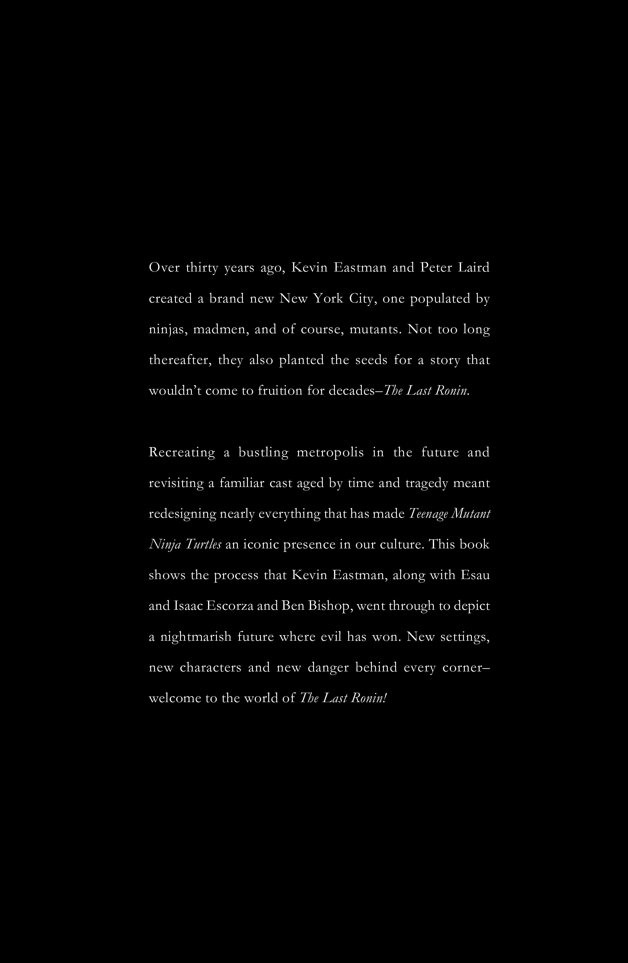 Teenage Mutant Ninja Turtles: The Last Ronin Design Archive (2021-): Chapter 1 - Page 3