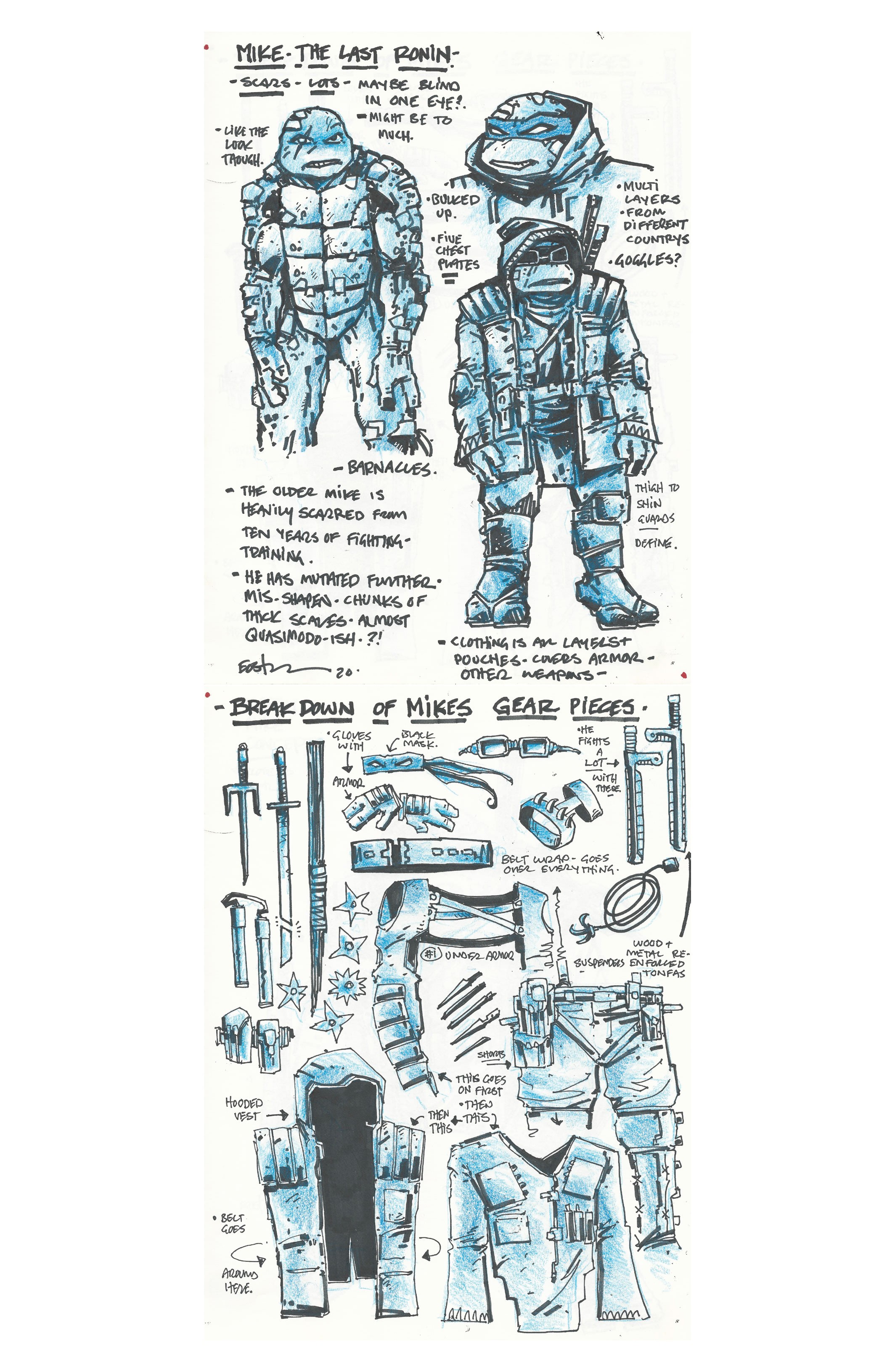 Teenage Mutant Ninja Turtles: The Last Ronin Design Archive (2021-): Chapter 1 - Page 5