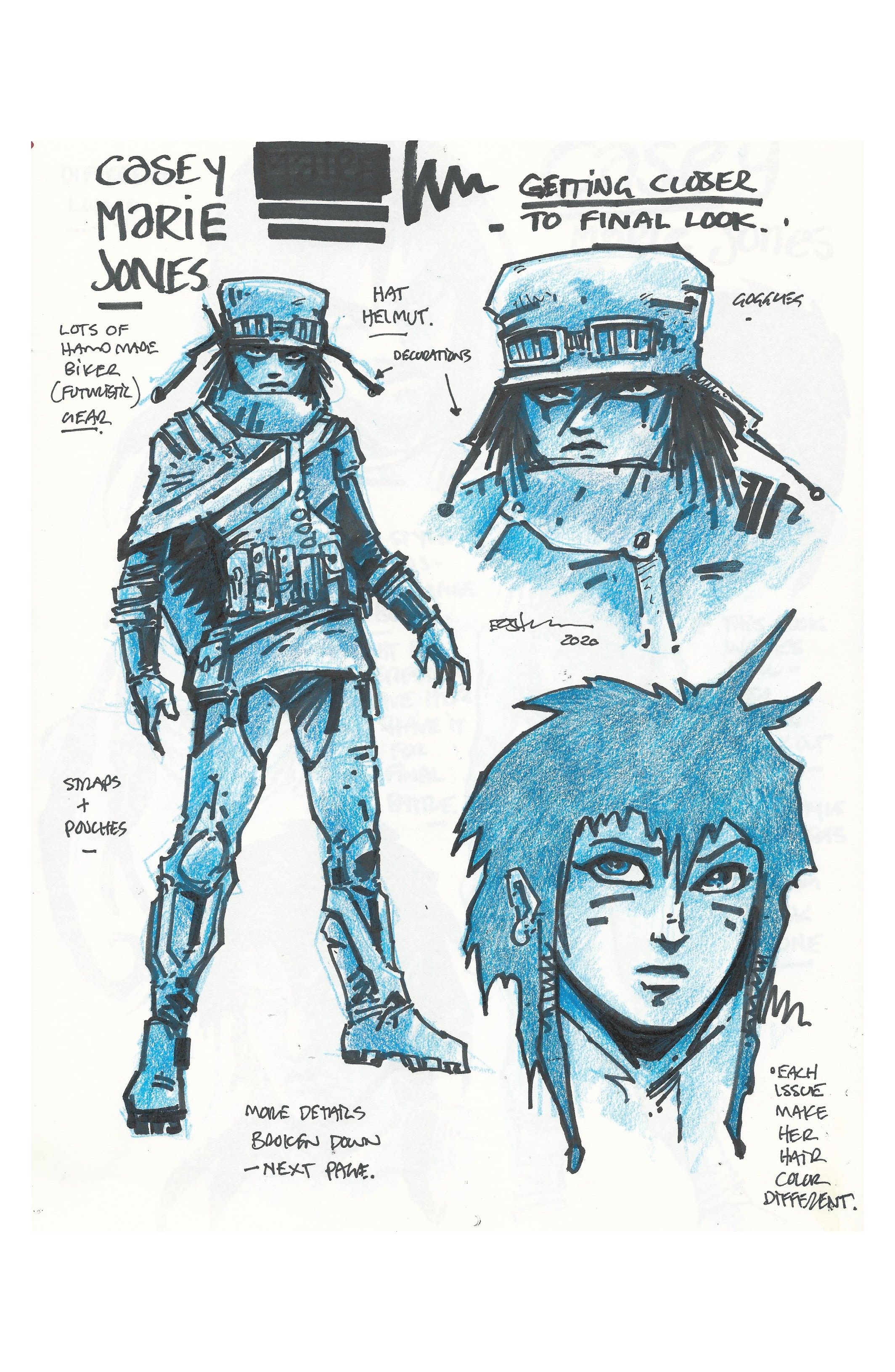 Teenage Mutant Ninja Turtles: The Last Ronin Design Archive (2021-): Chapter 1 - Page 7