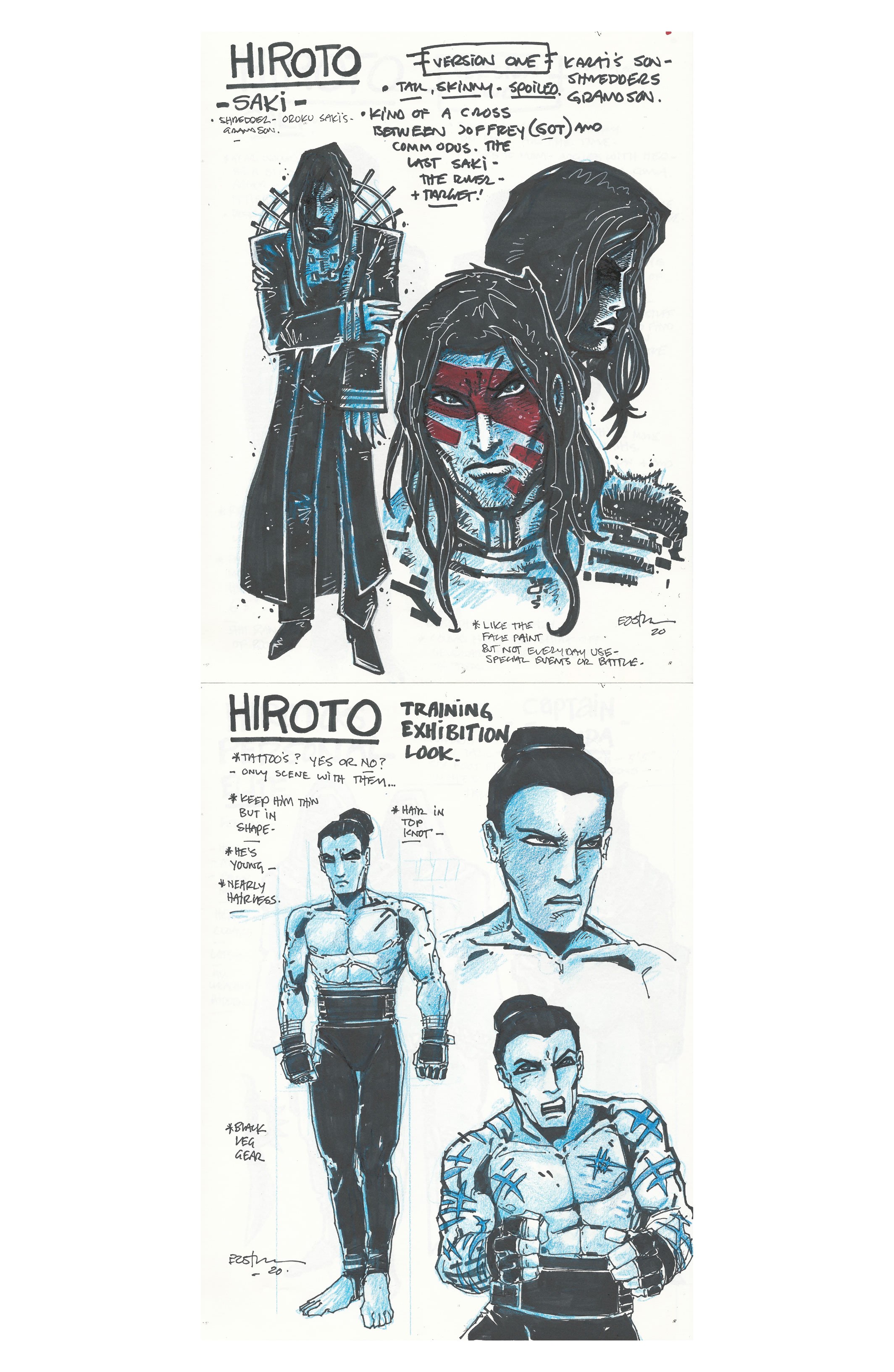 Teenage Mutant Ninja Turtles: The Last Ronin Design Archive (2021-): Chapter 1 - Page 9