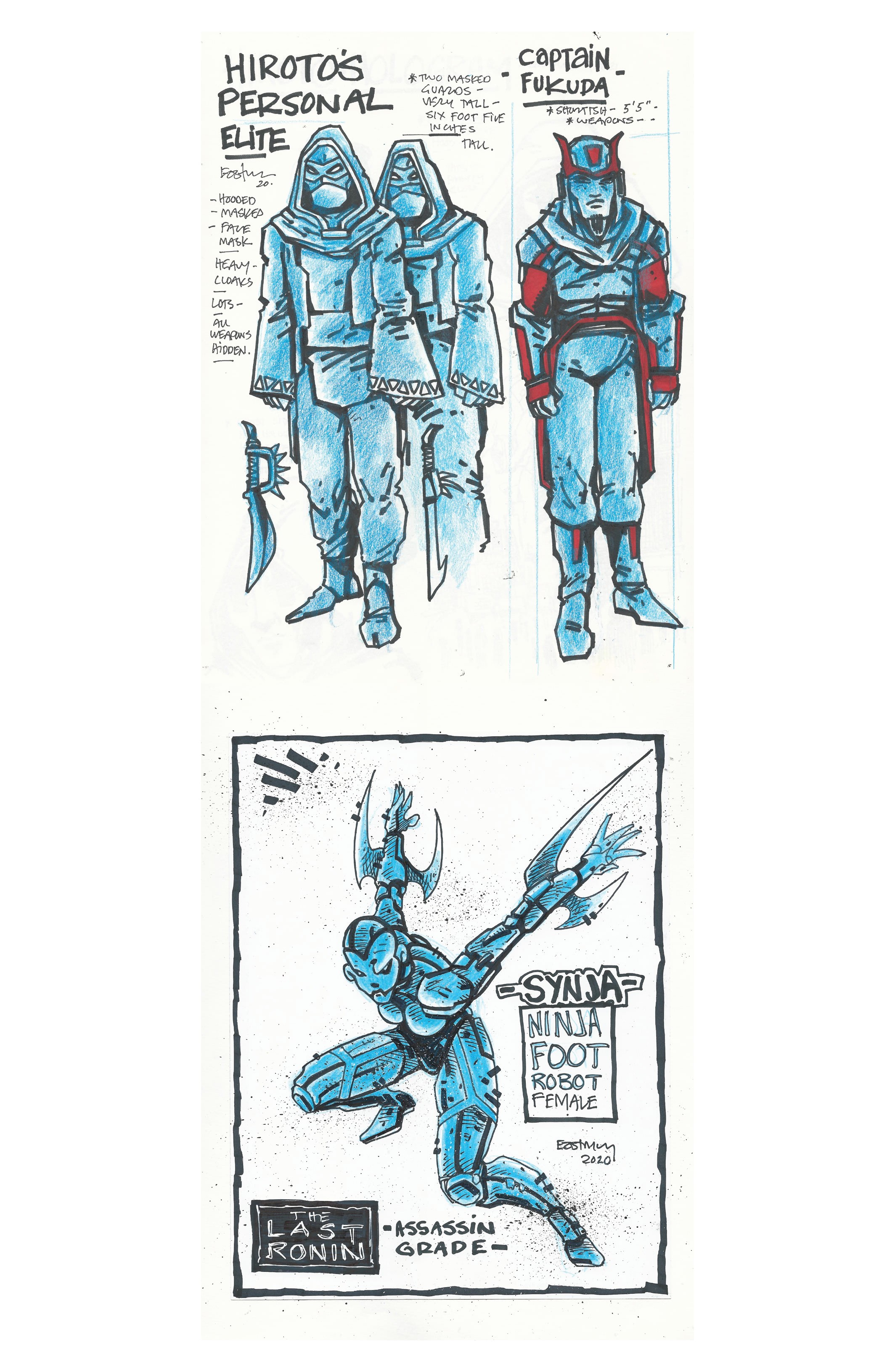 Teenage Mutant Ninja Turtles: The Last Ronin Design Archive (2021-): Chapter 1 - Page 11