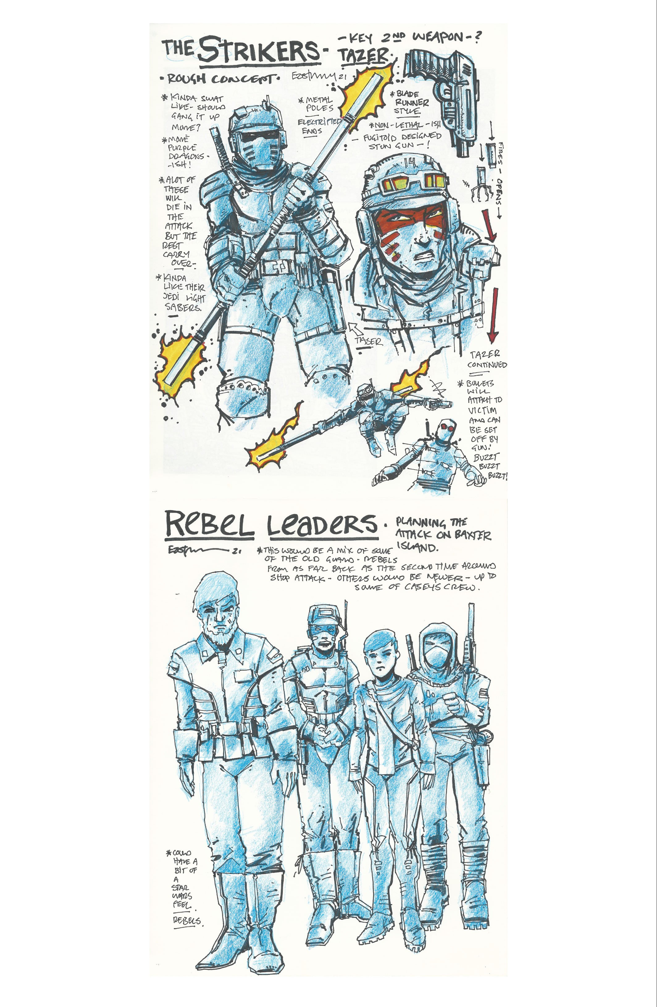 Teenage Mutant Ninja Turtles: The Last Ronin Design Archive (2021-): Chapter 1 - Page 21