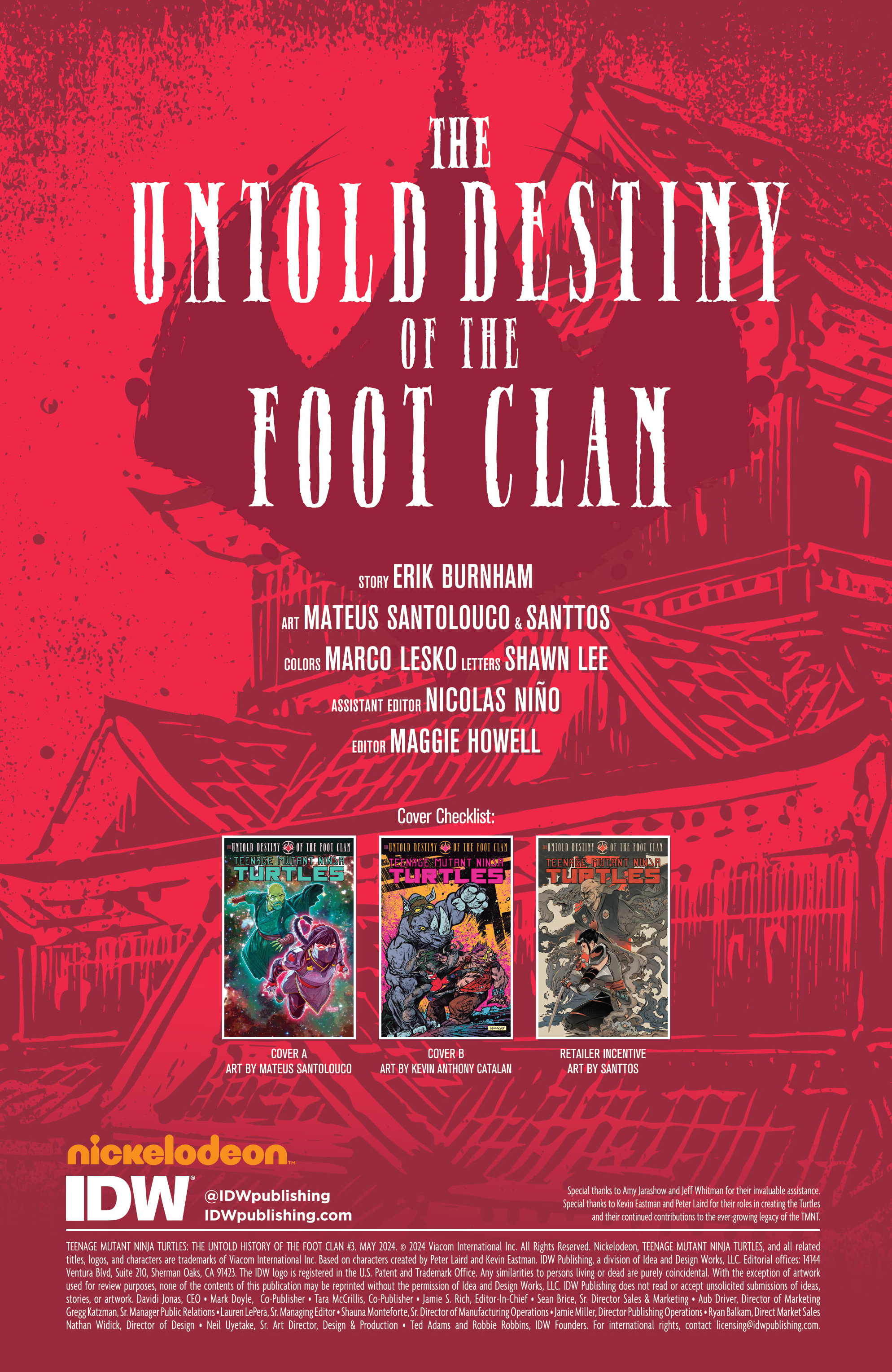 Teenage Mutant Ninja Turtles: The Untold Destiny of the Foot Clan (2024-): Chapter 3 - Page 2