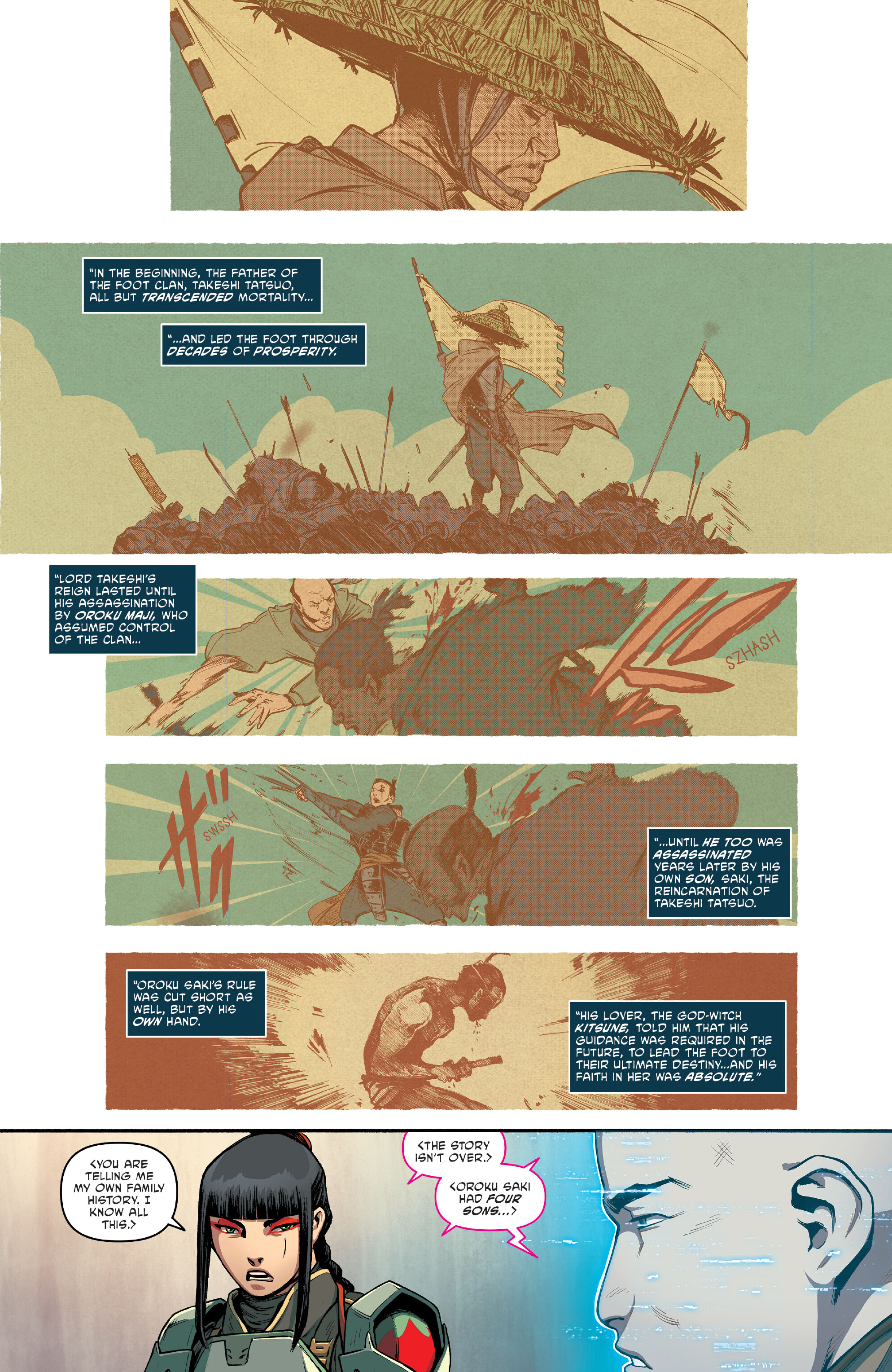 Teenage Mutant Ninja Turtles: The Untold Destiny of the Foot Clan (2024-): Chapter 3 - Page 5