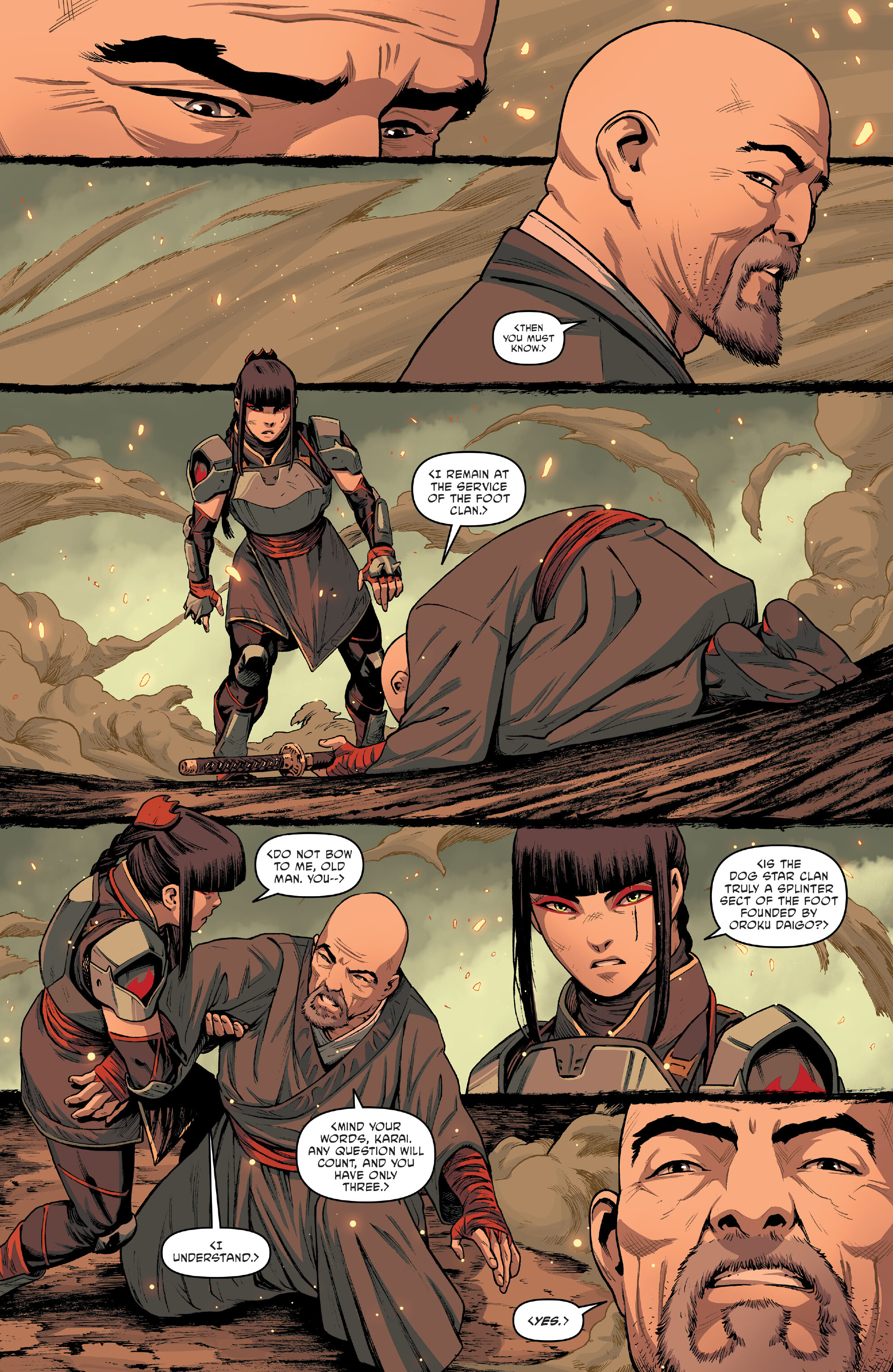 Teenage Mutant Ninja Turtles: The Untold Destiny of the Foot Clan (2024-): Chapter 3 - Page 20