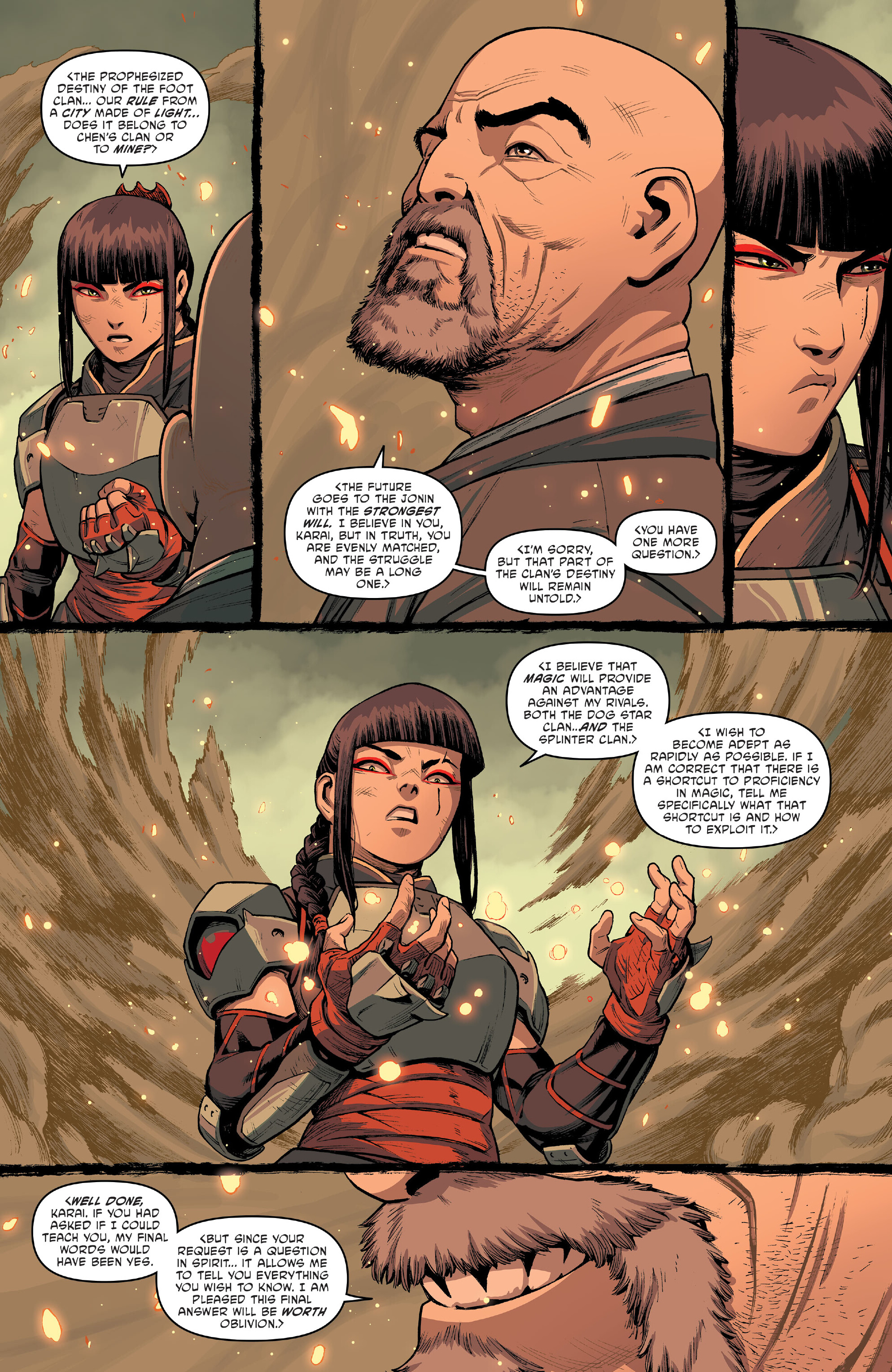 Teenage Mutant Ninja Turtles: The Untold Destiny of the Foot Clan (2024-): Chapter 3 - Page 21
