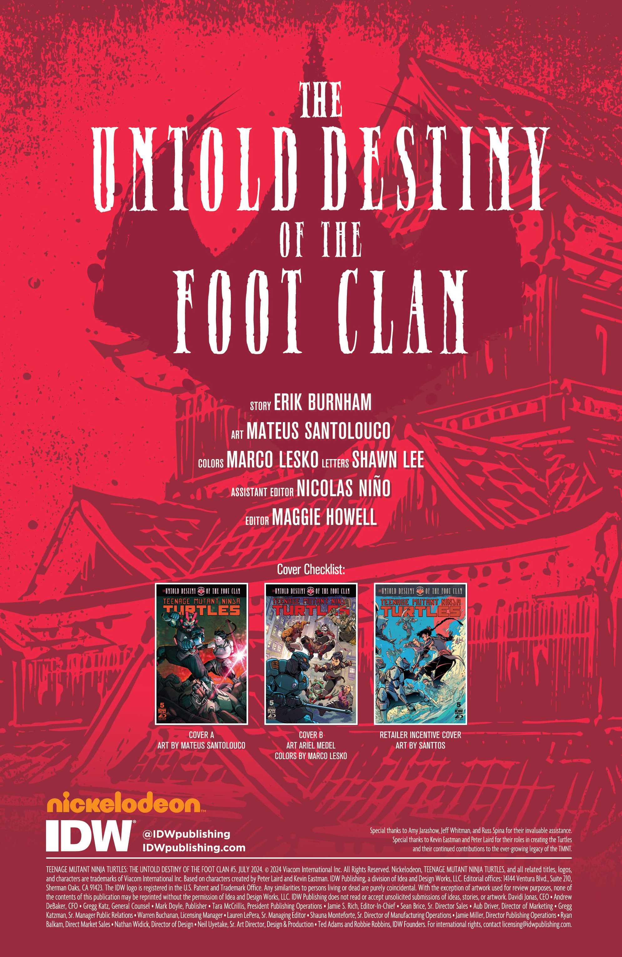 Teenage Mutant Ninja Turtles: The Untold Destiny of the Foot Clan (2024-): Chapter 5 - Page 2
