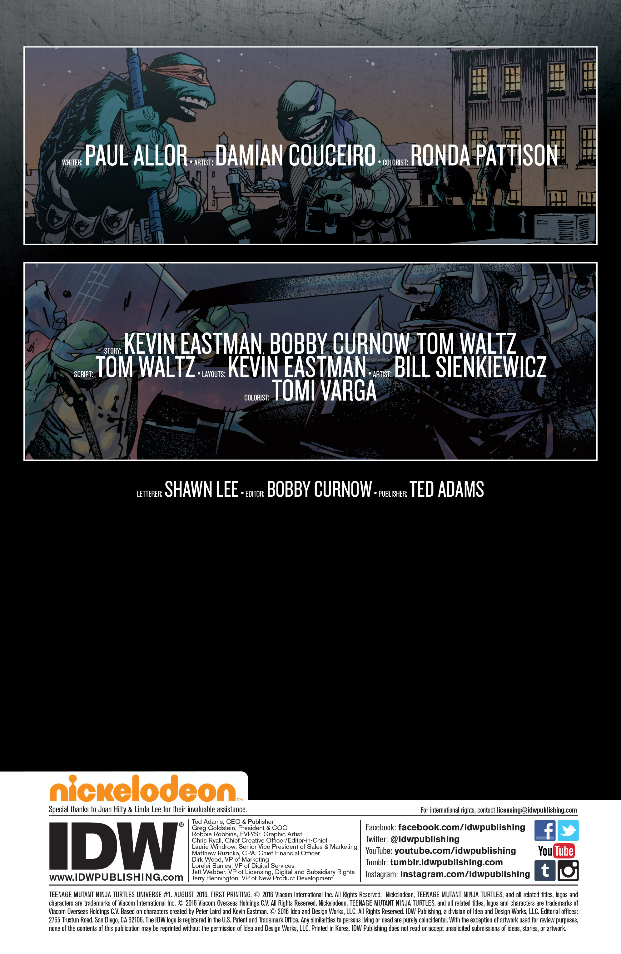 Teenage Mutant Ninja Turtles Universe (2016): Chapter 1 - Page 2