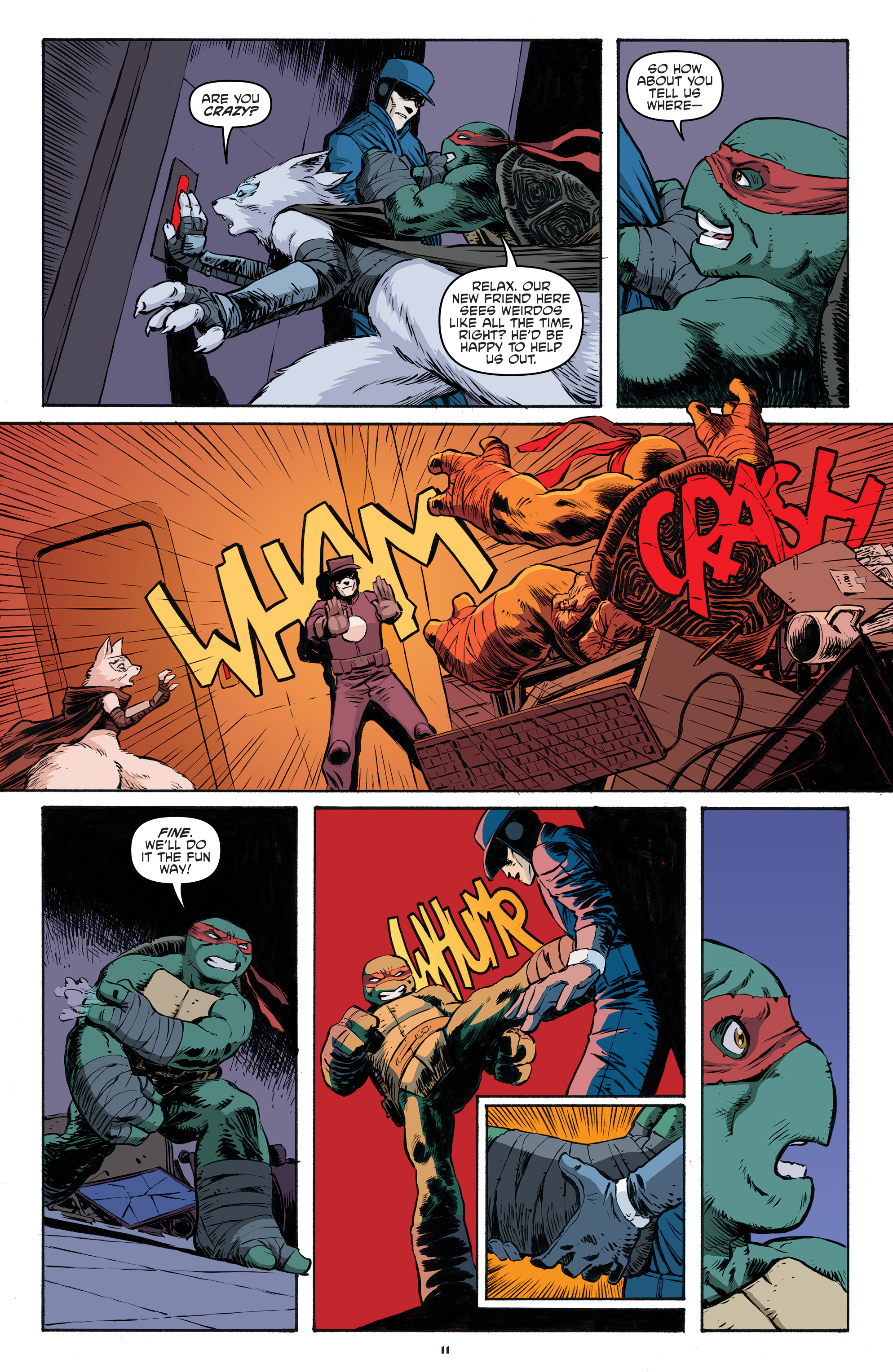 Teenage Mutant Ninja Turtles Universe (2016): Chapter 19 - Page 13