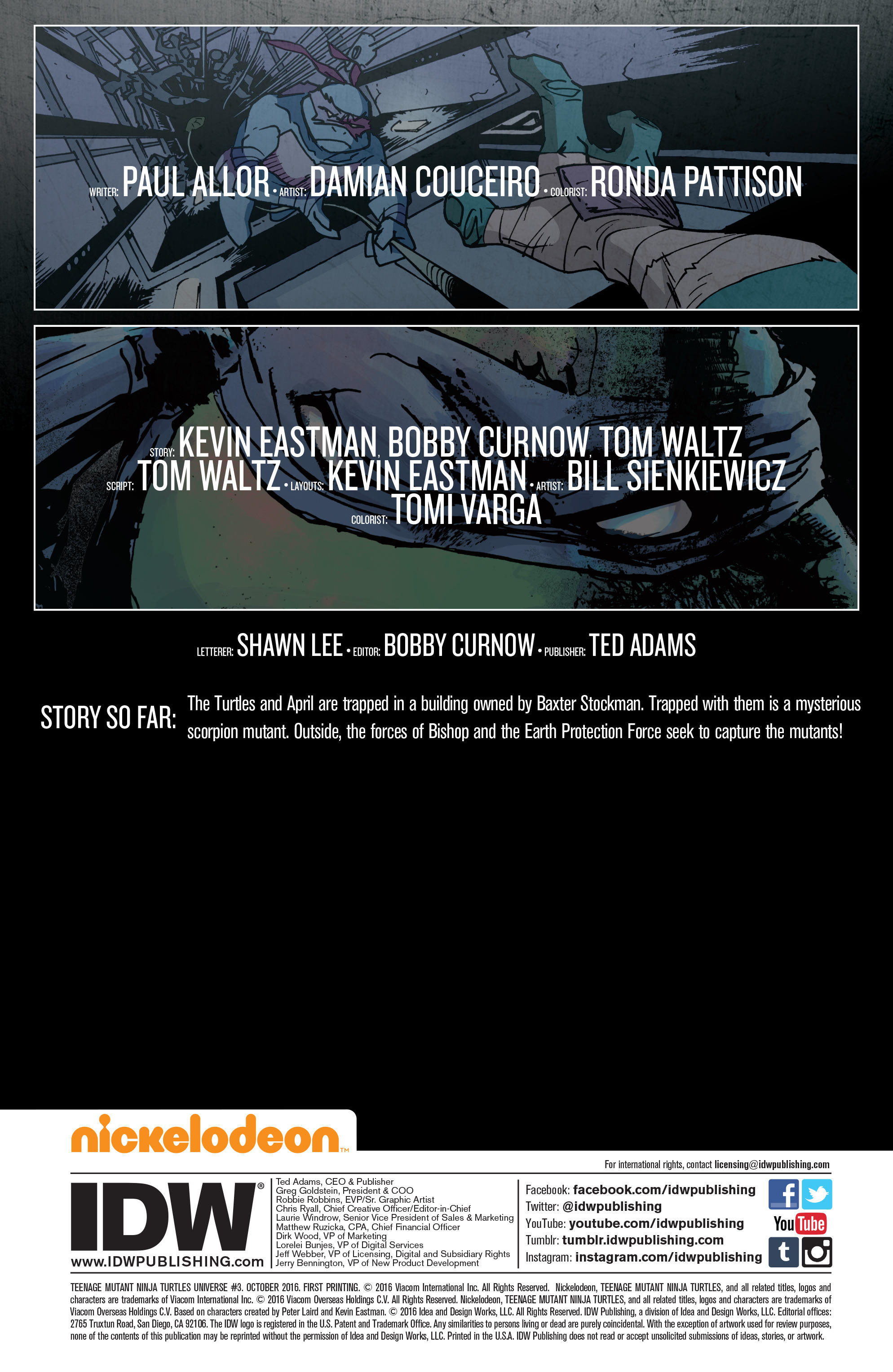 Teenage Mutant Ninja Turtles Universe (2016): Chapter 3 - Page 2