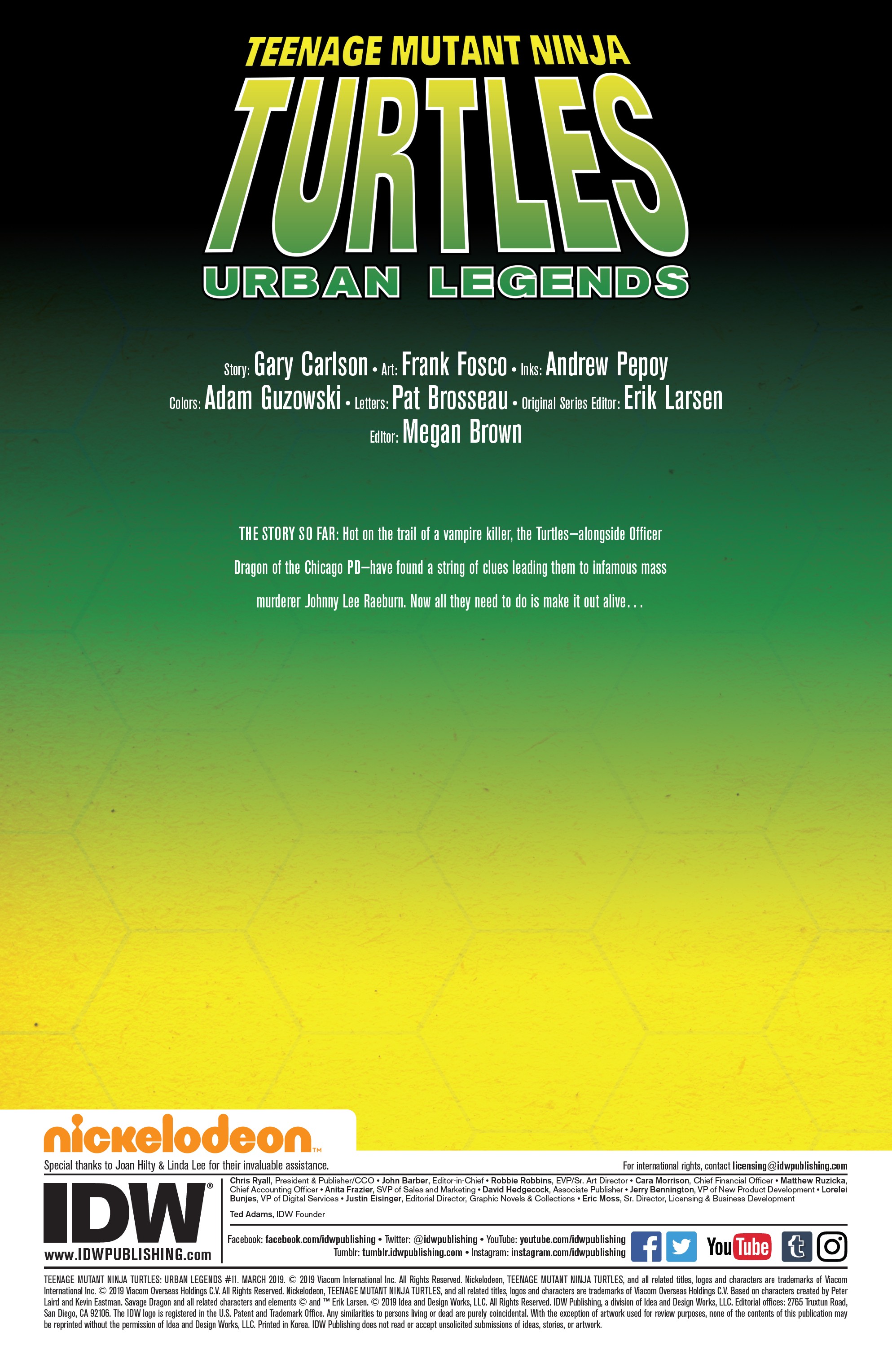 Teenage Mutant Ninja Turtles: Urban Legends (2018-): Chapter 11 - Page 2