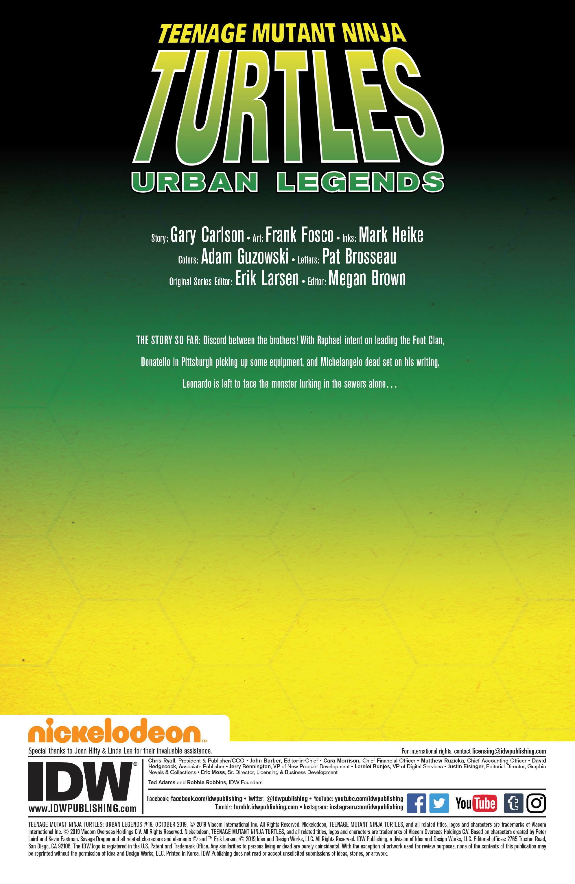 Teenage Mutant Ninja Turtles: Urban Legends (2018-): Chapter 18 - Page 2