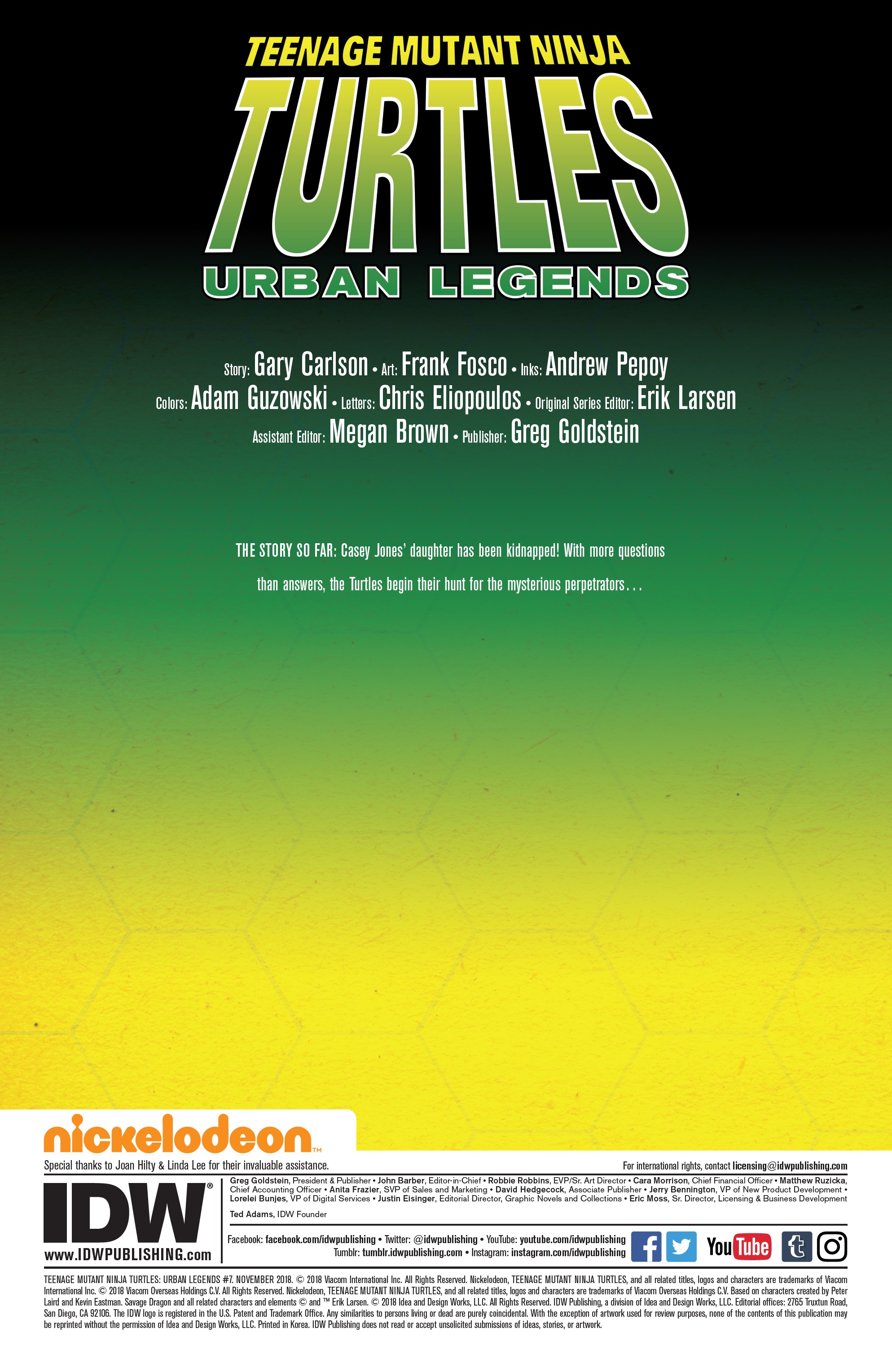 Teenage Mutant Ninja Turtles: Urban Legends (2018-): Chapter 7 - Page 2