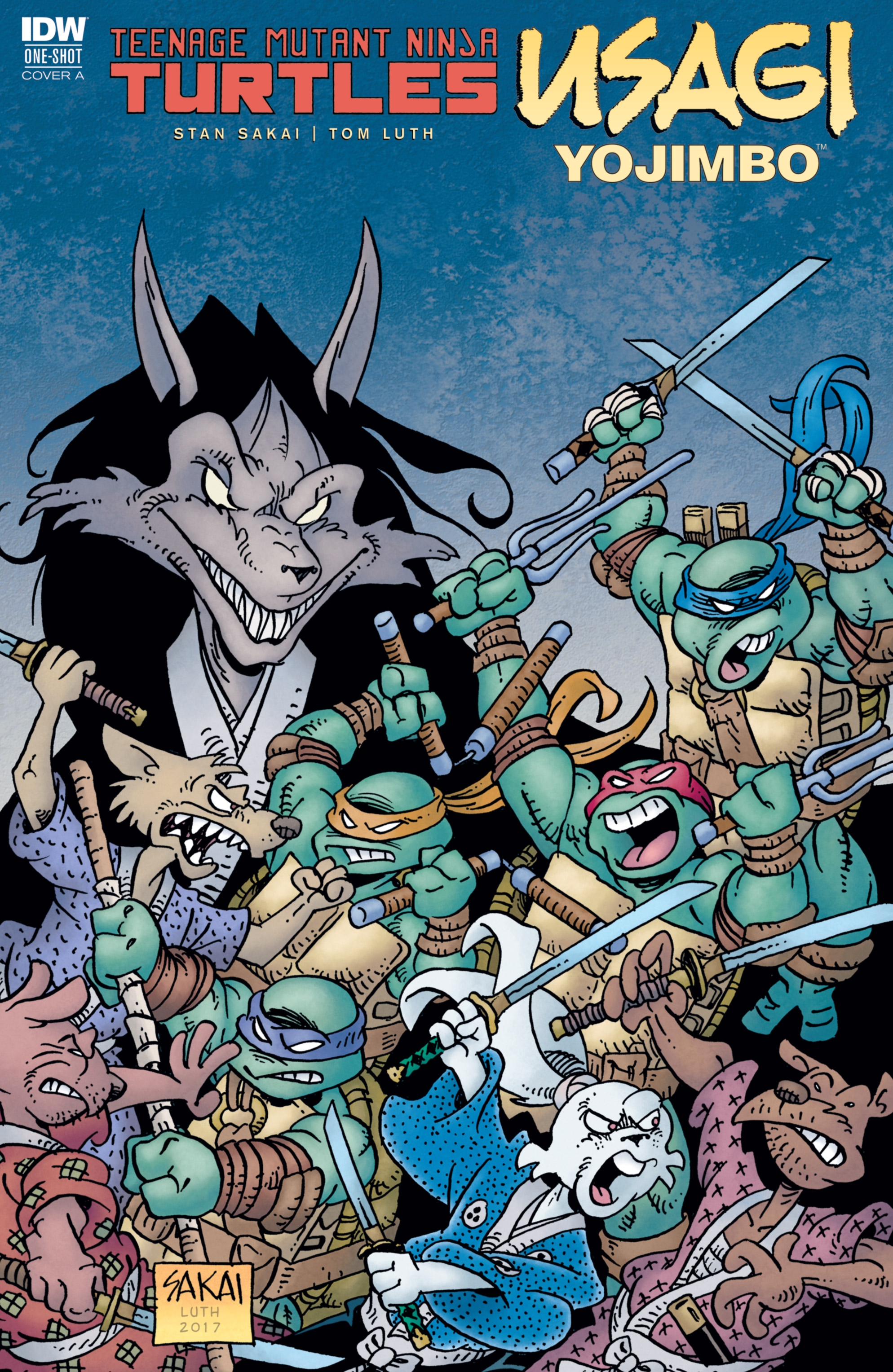 Teenage Mutant Ninja Turtles / Usagi Yojimbo (2017): Chapter 1 - Page 1
