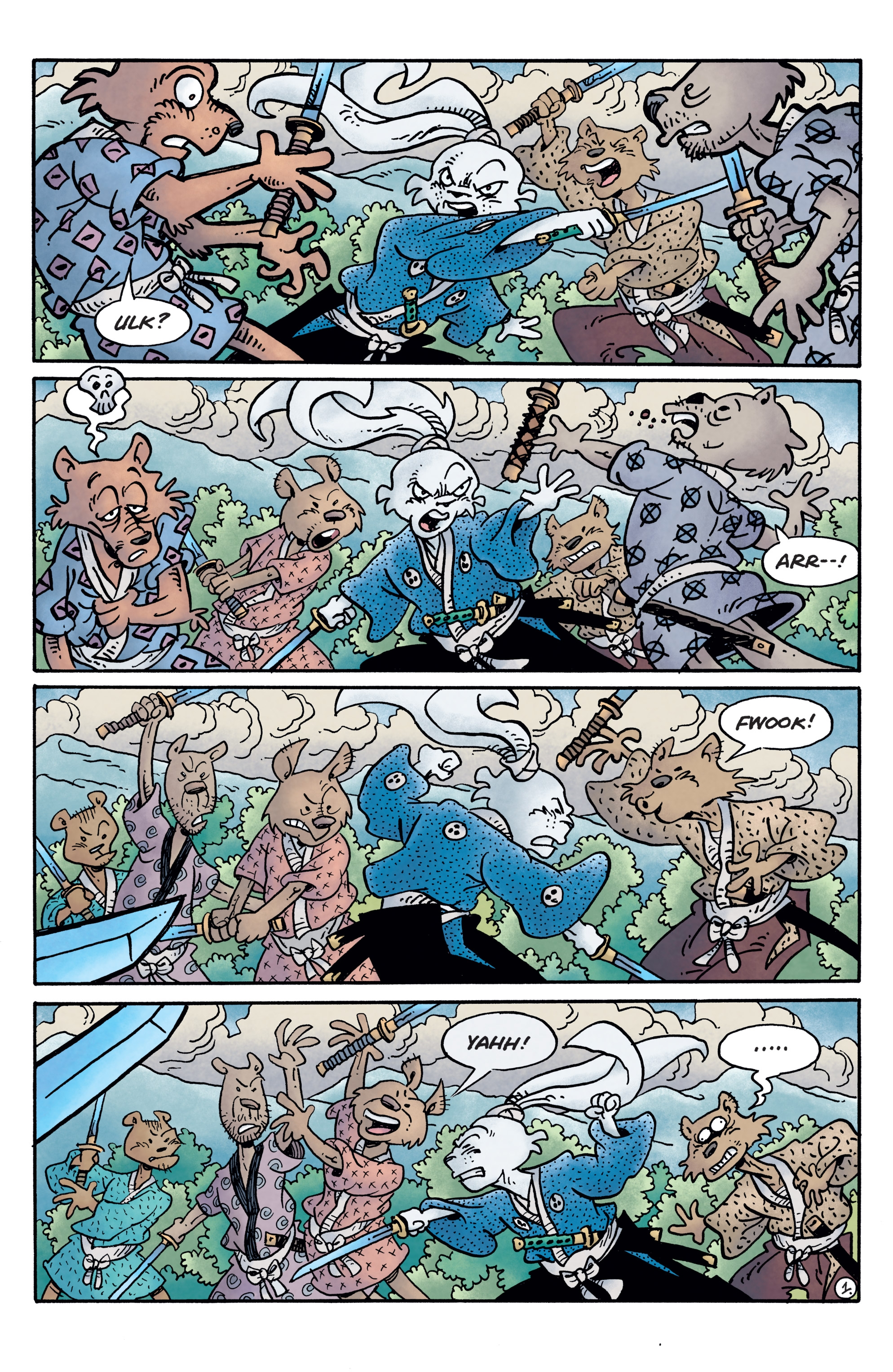 Teenage Mutant Ninja Turtles / Usagi Yojimbo (2017): Chapter 1 - Page 3