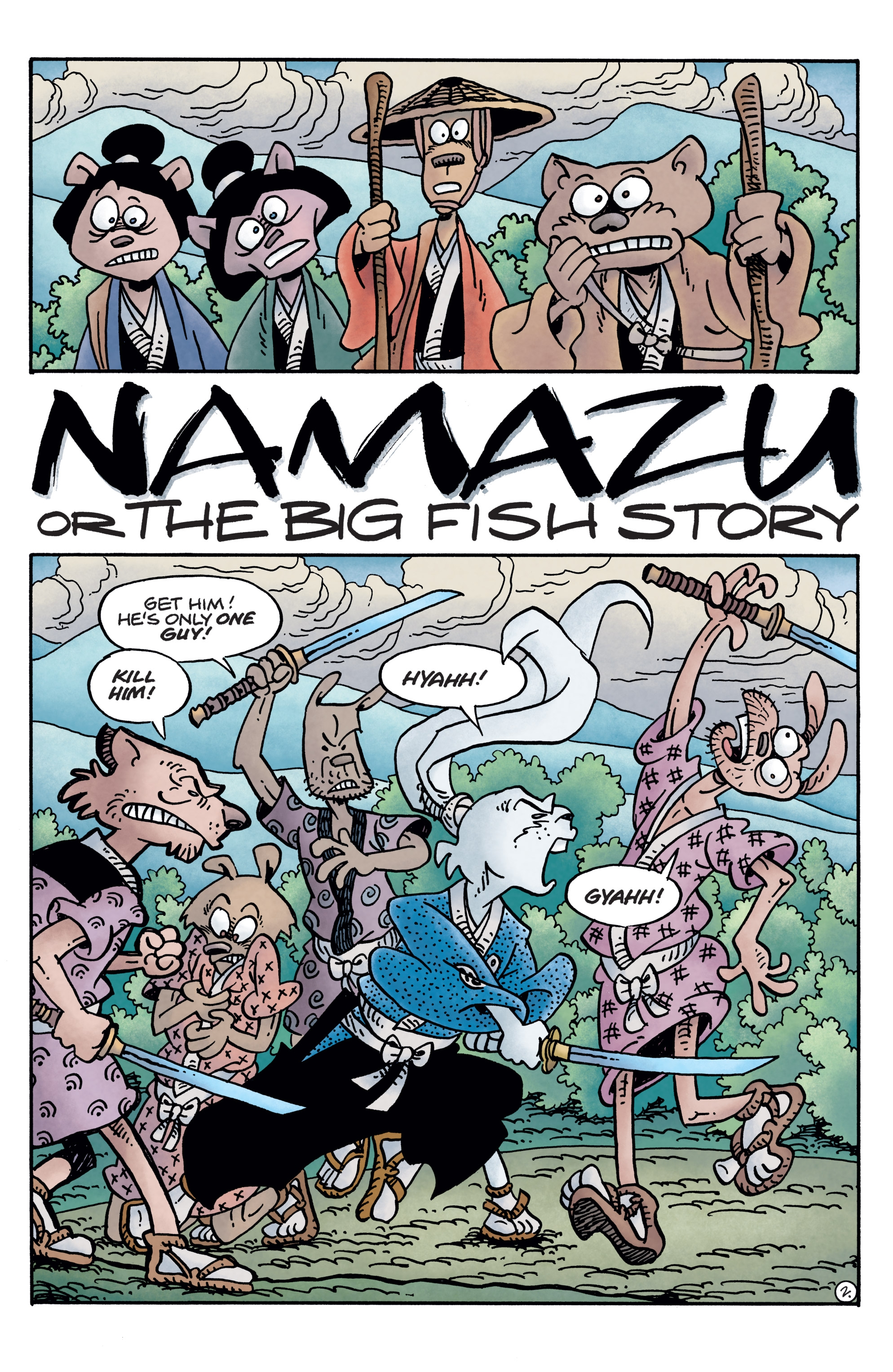Teenage Mutant Ninja Turtles / Usagi Yojimbo (2017): Chapter 1 - Page 4