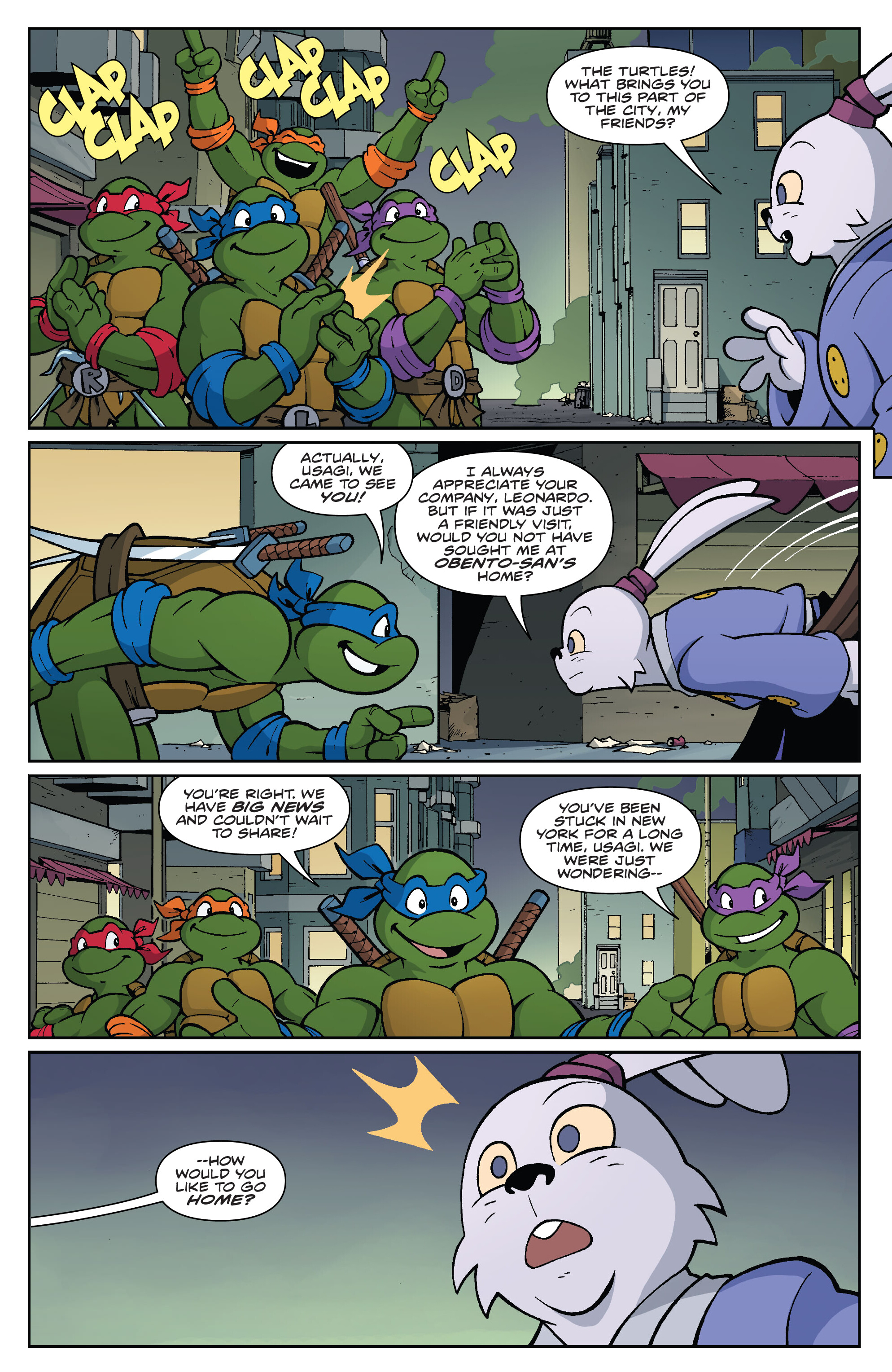 Teenage Mutant Ninja Turtles / Usagi Yojimbo: Saturday Morning Adventures (2024-): Chapter 1 - Page 6