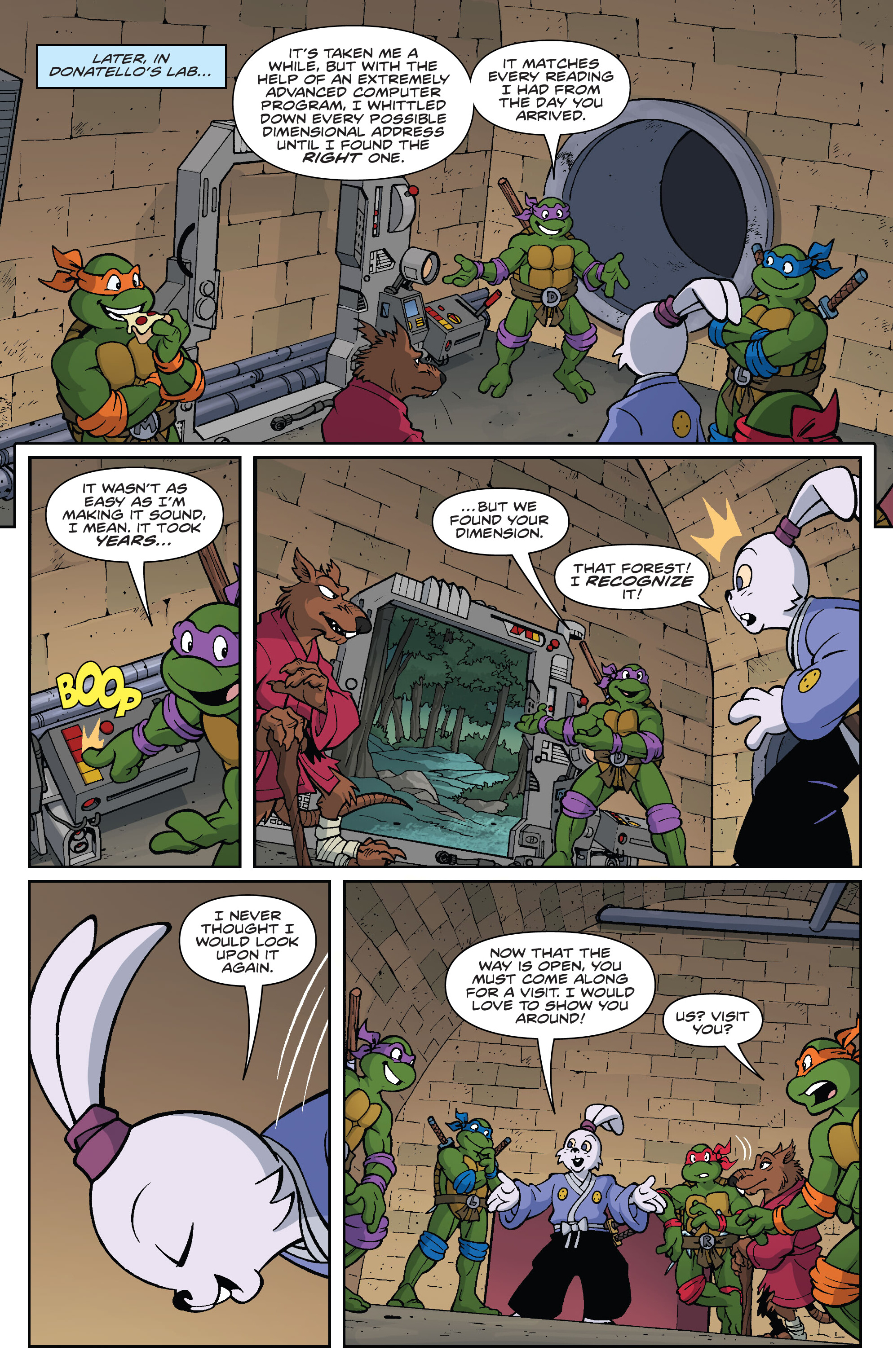 Teenage Mutant Ninja Turtles / Usagi Yojimbo: Saturday Morning Adventures (2024-): Chapter 1 - Page 7