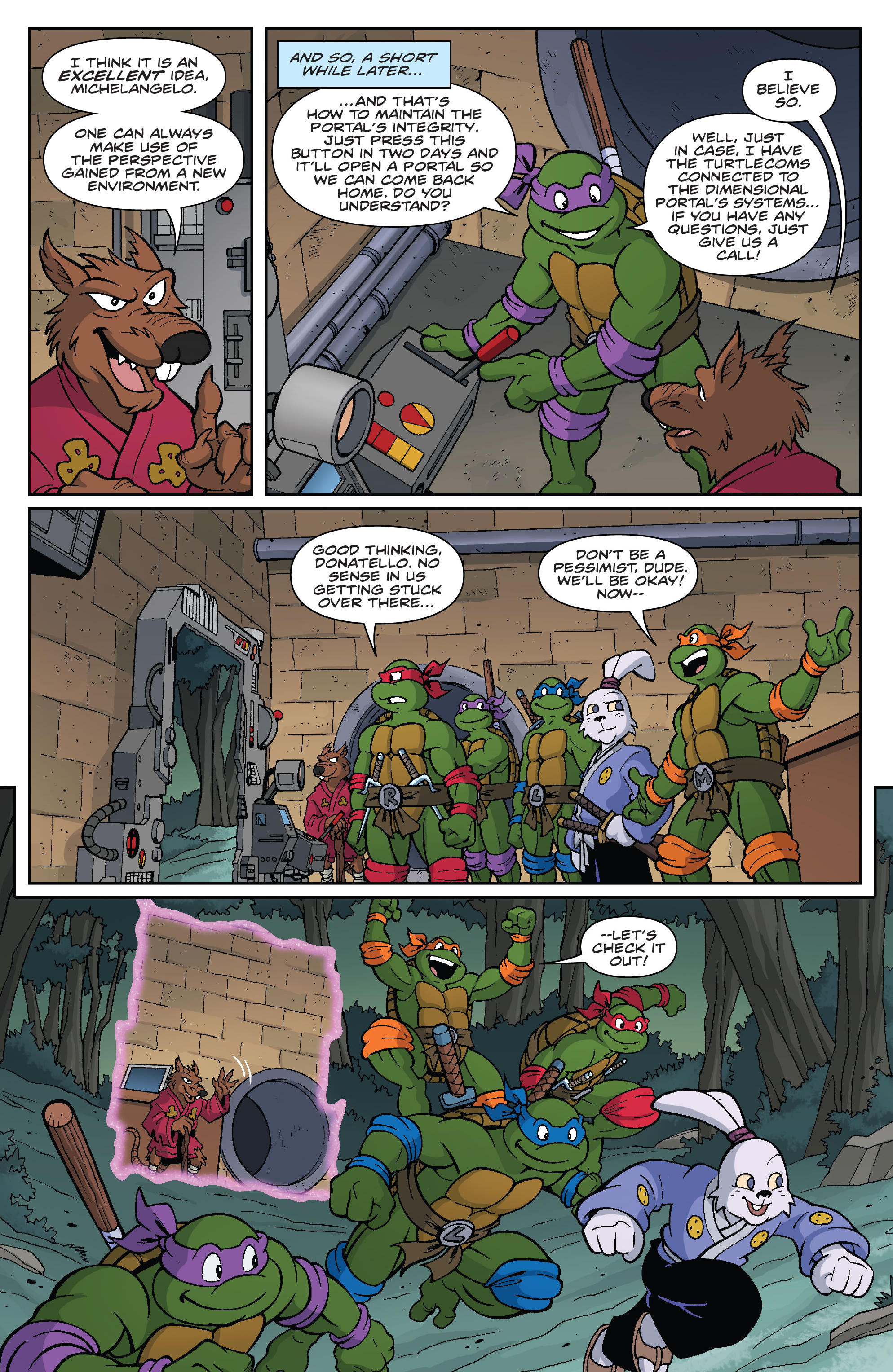 Teenage Mutant Ninja Turtles / Usagi Yojimbo: Saturday Morning Adventures (2024-): Chapter 1 - Page 8