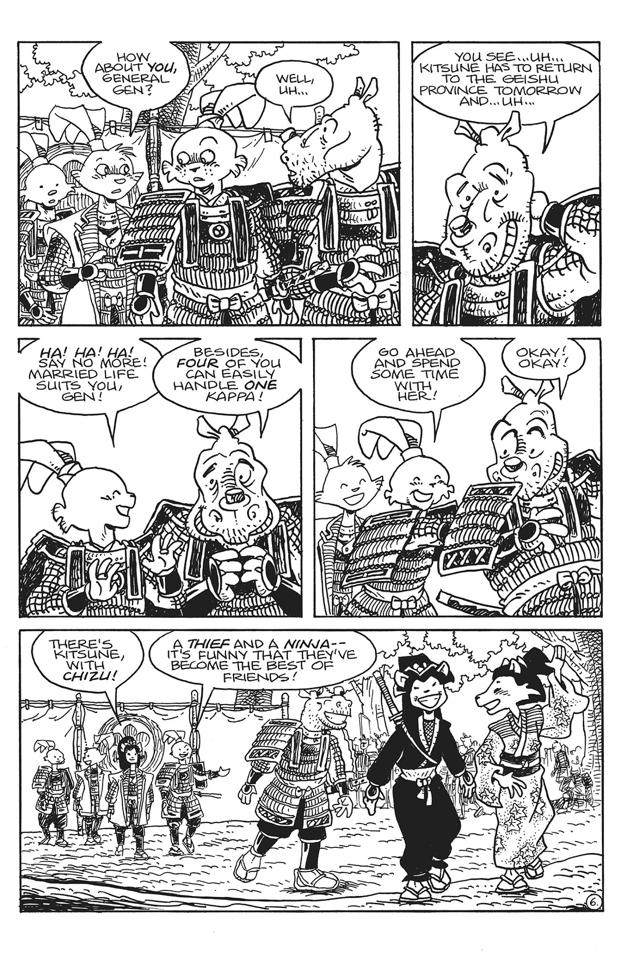 Teenage Mutant Ninja Turtles / Usagi Yojimbo: WhereWhen (2023-): Chapter 1.1 - Page 7